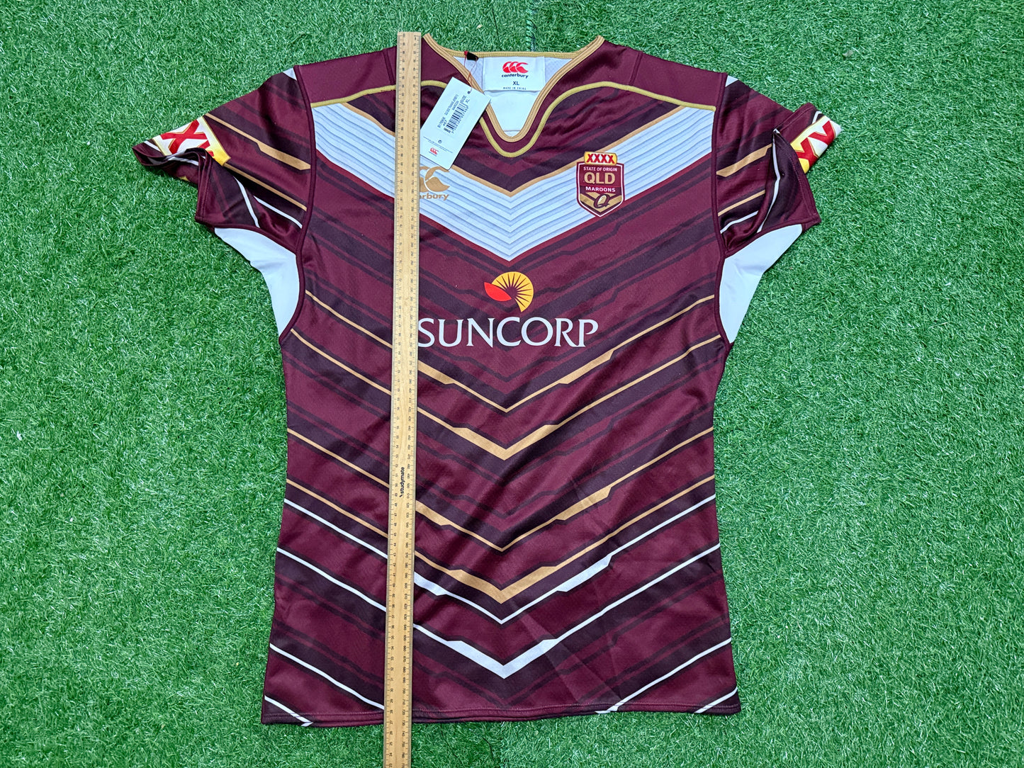 2016 QLD Maroons Player Issue training Jersey (L)