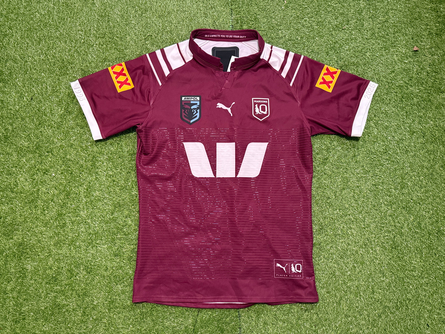 2025 QLD Maroons Player Issue Jersey (L)
