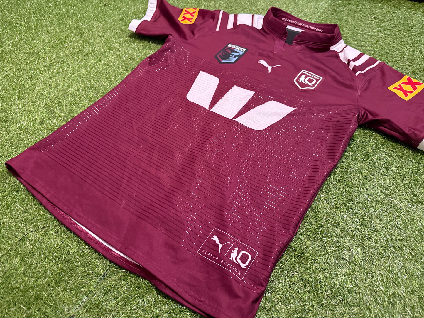 2025 QLD Maroons Player Issue Jersey (L)
