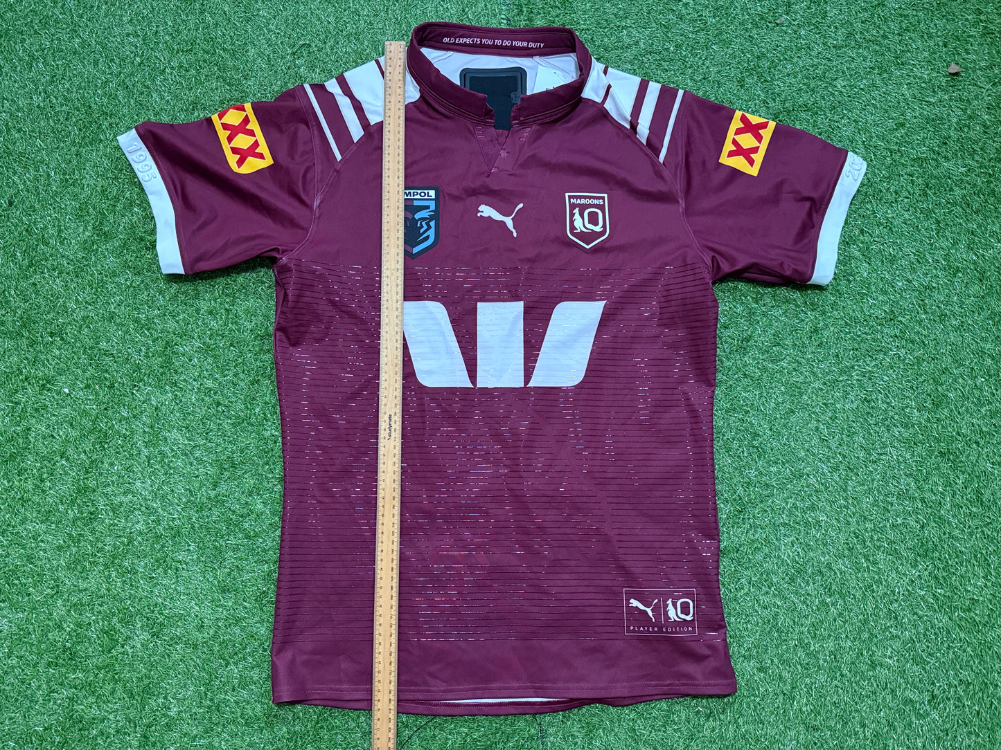 2025 QLD Maroons Player Issue Jersey (L)