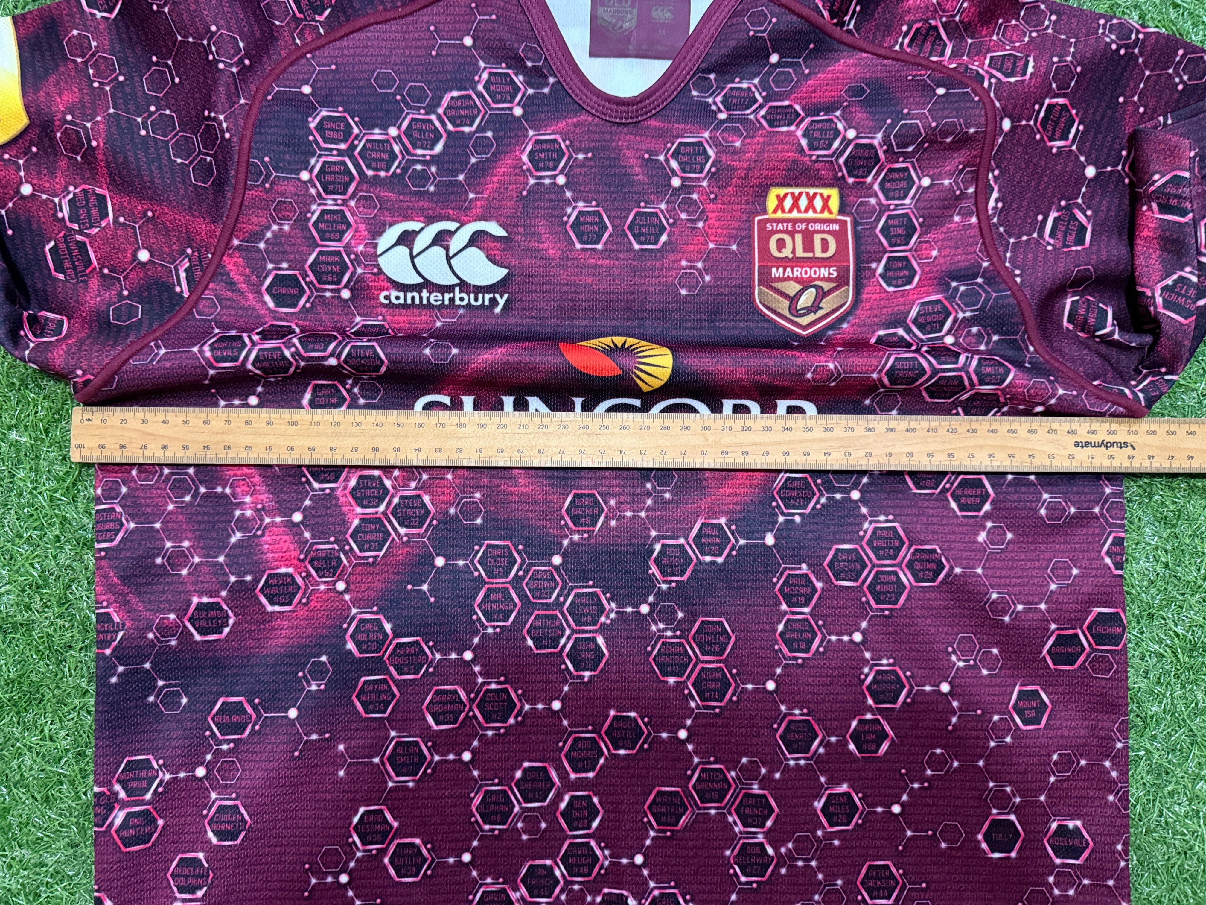 2015 QLD Maroons training Jersey (M) – Retro Rugba Leeg
