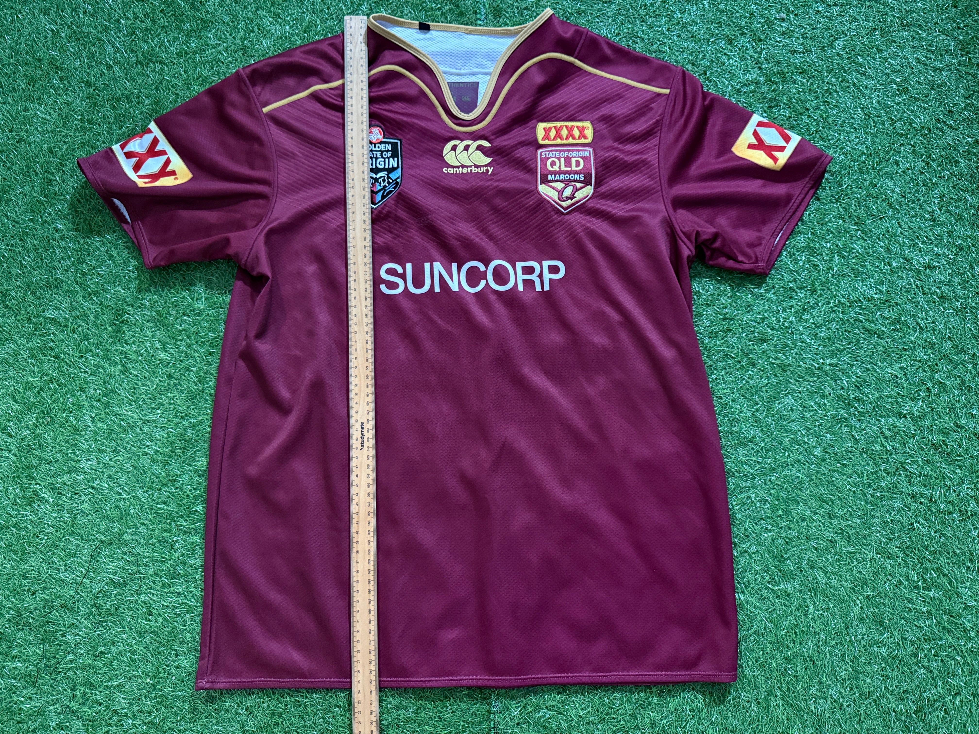 2017 QLD Maroons Jersey (XL) – Retro Rugba Leeg