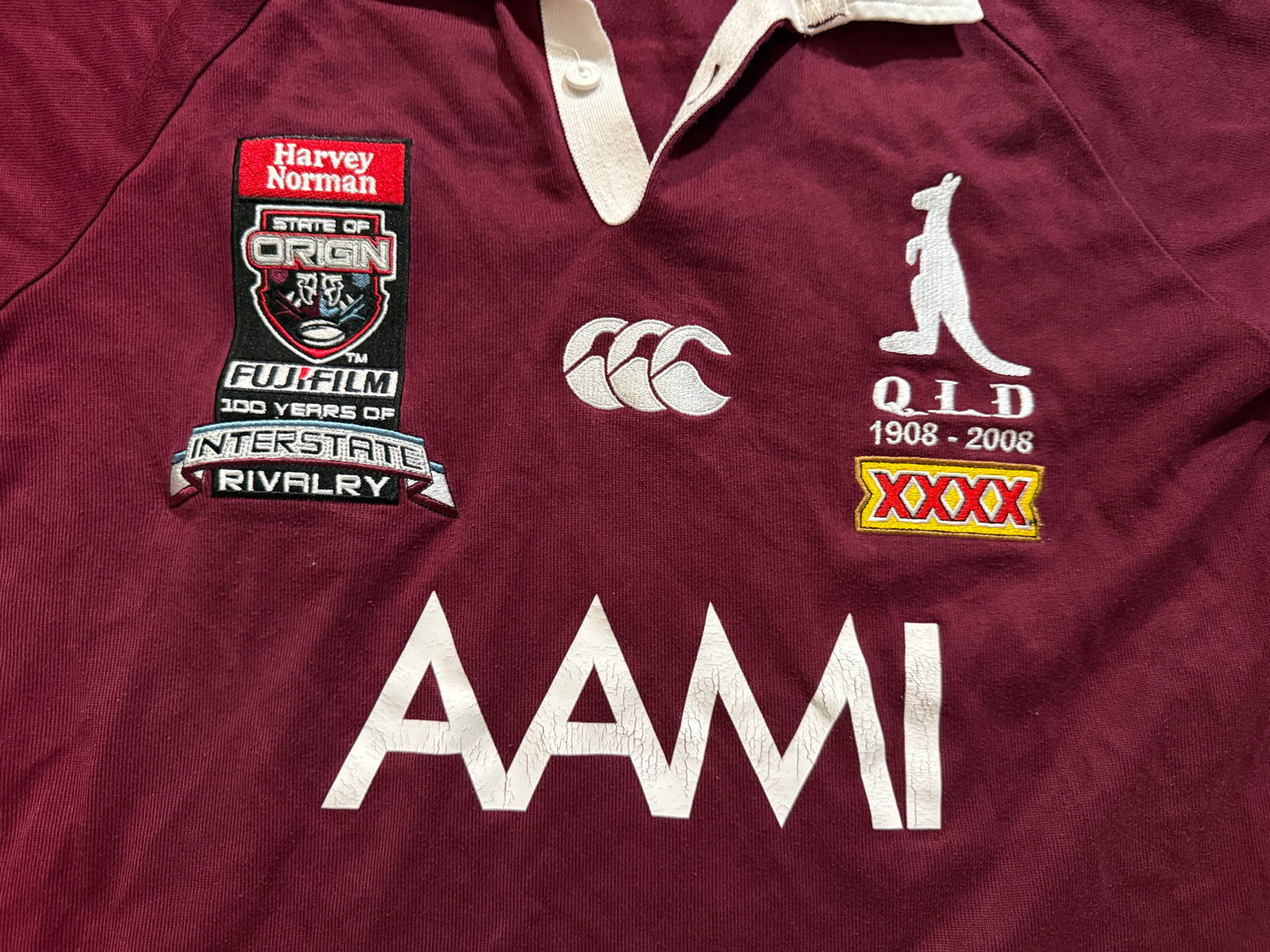 2008 QLD Maroons Jersey (L)