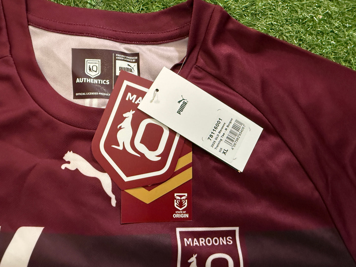 2025 QLD Maroons training tee (XL)