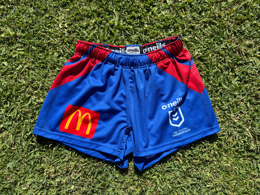 2022 Newcastle Knights Home Shorts Player Issue (L)
