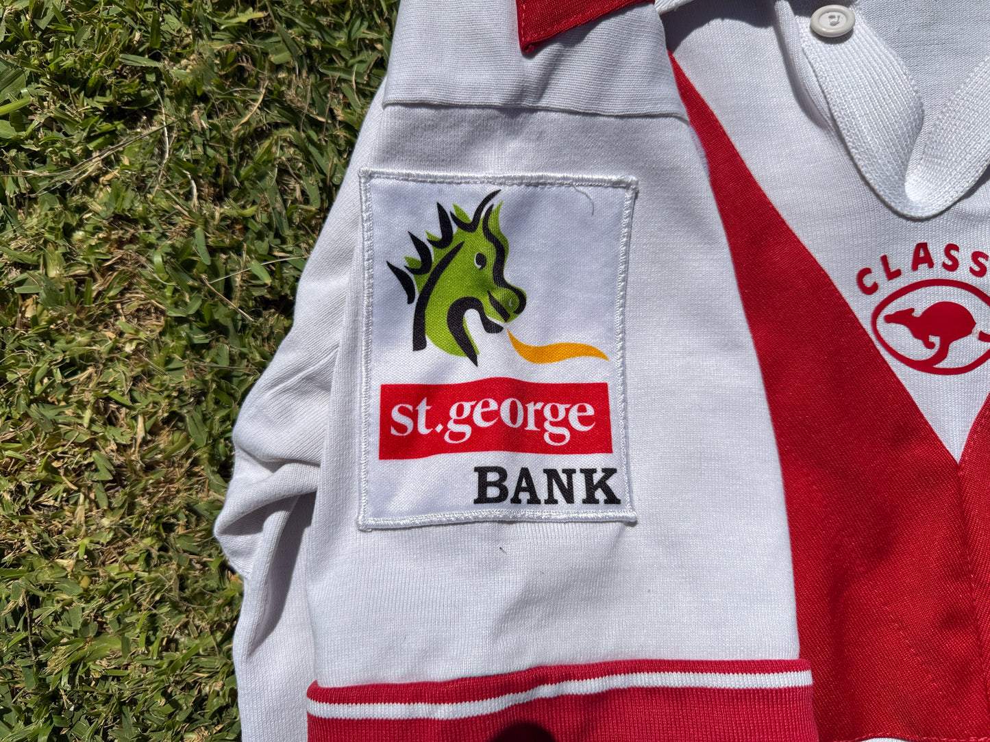 2002 St George Illawarra Dragons Home Jersey (L)