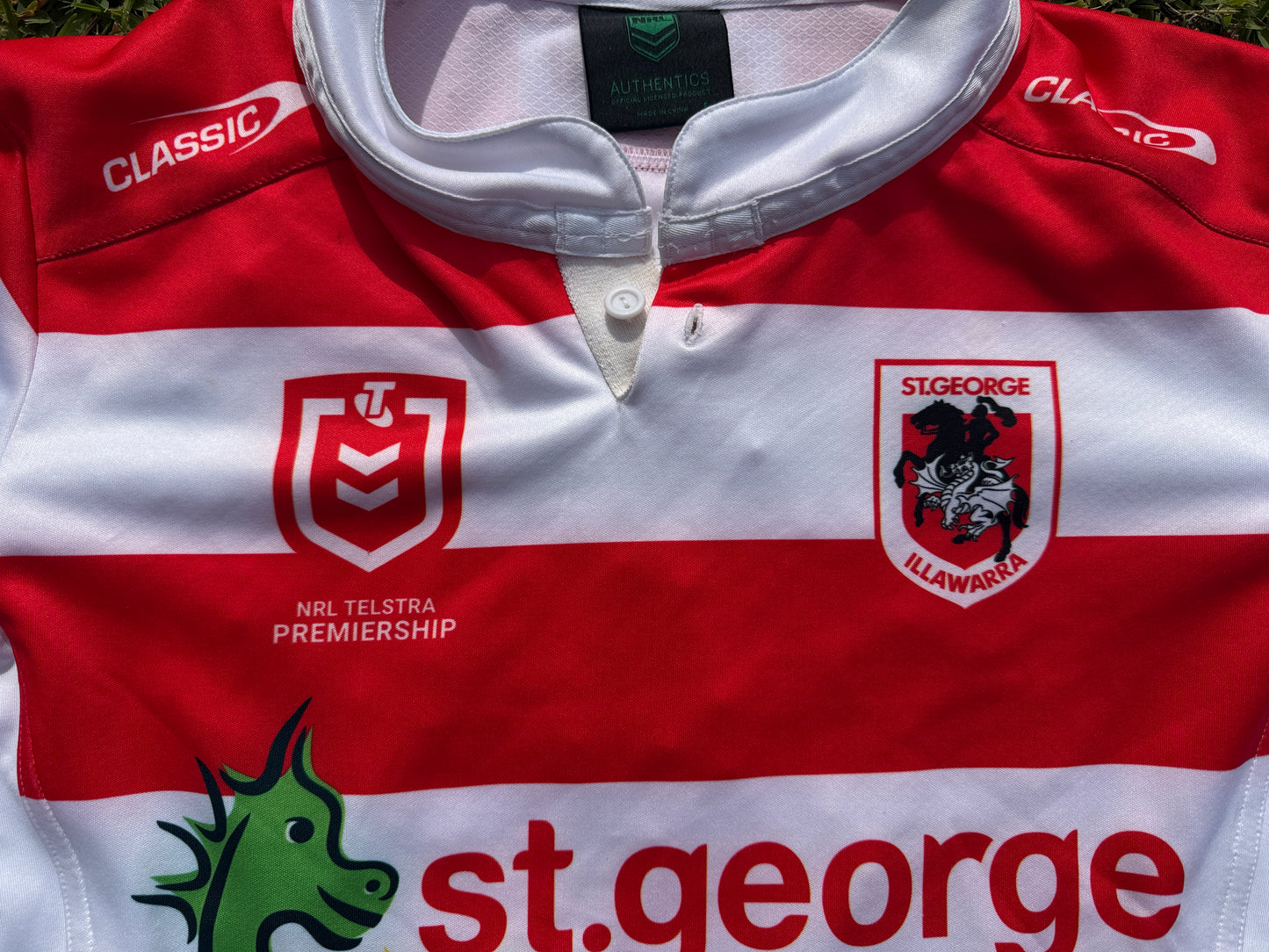 2021 St George Illawarra Dragons Heritage Sample Player Issue (S)