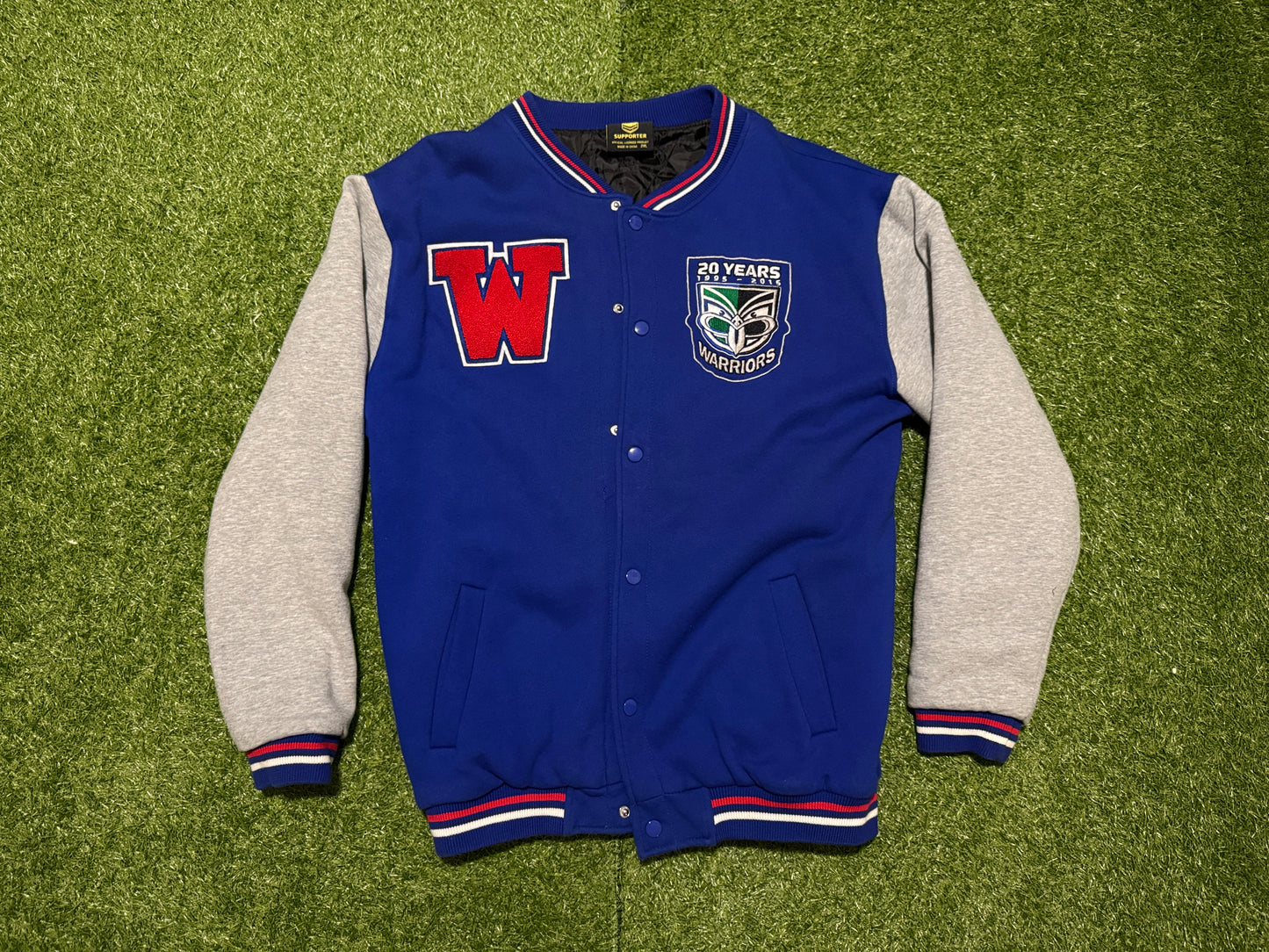 2015 NZ Warriors letterman Jacket (L)