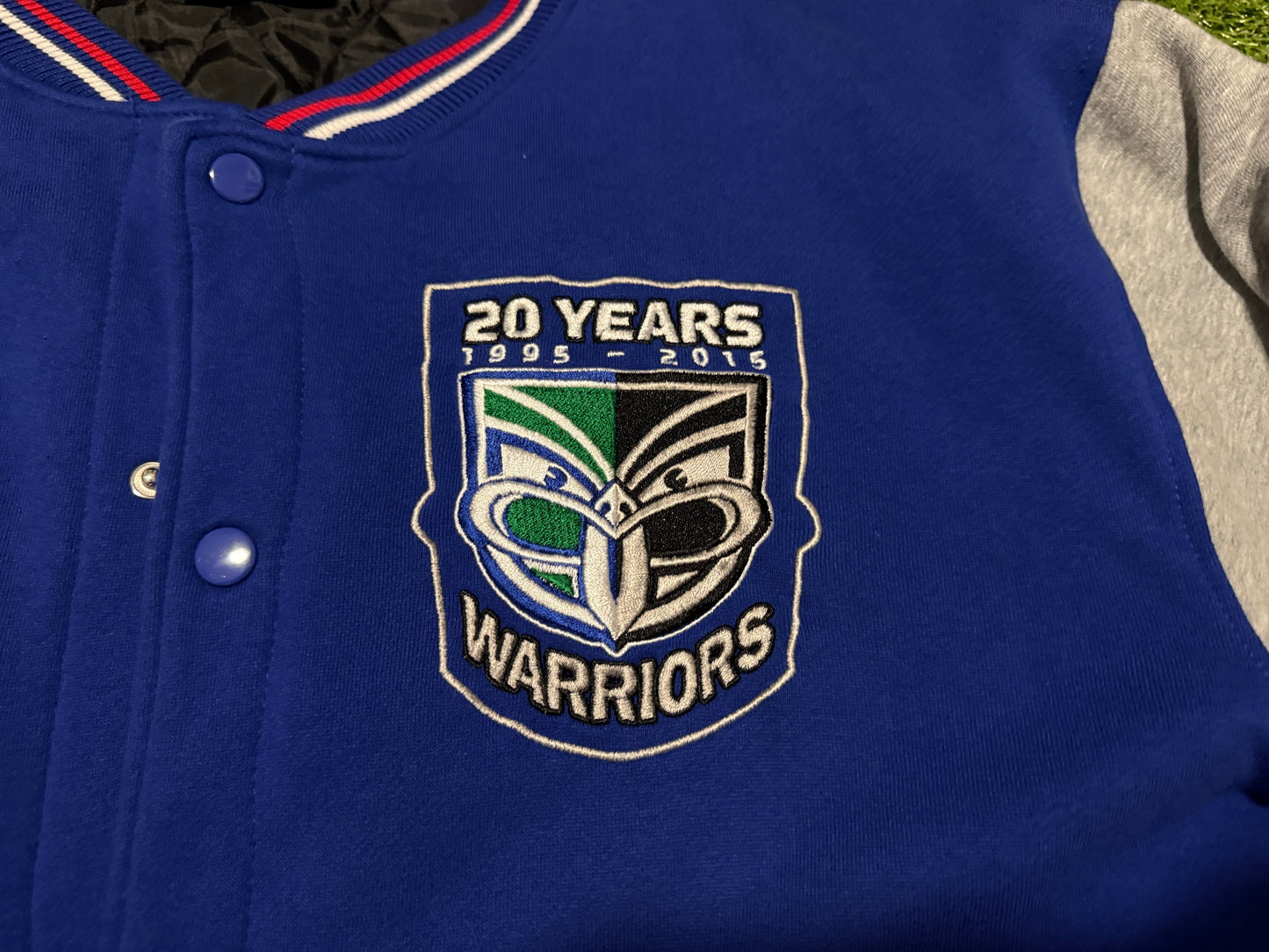2015 NZ Warriors letterman Jacket (L)