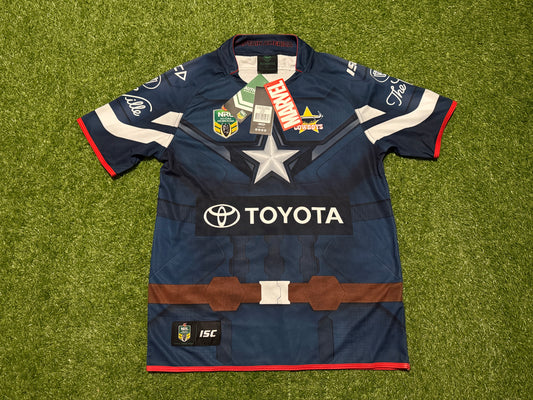 2017 NQ Cowboys Cpt America Marvel BNWT (XL)