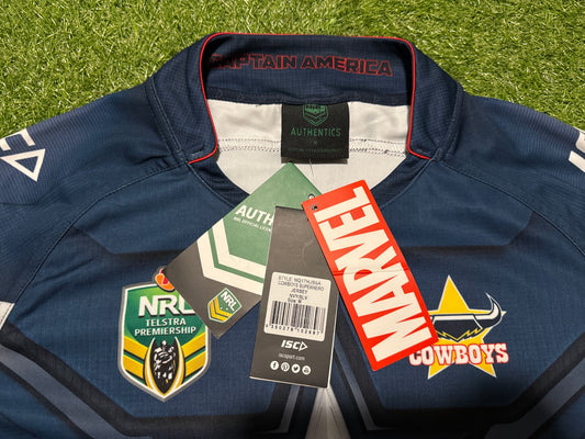 2017 NQ Cowboys Cpt America Marvel BNWT (XL)
