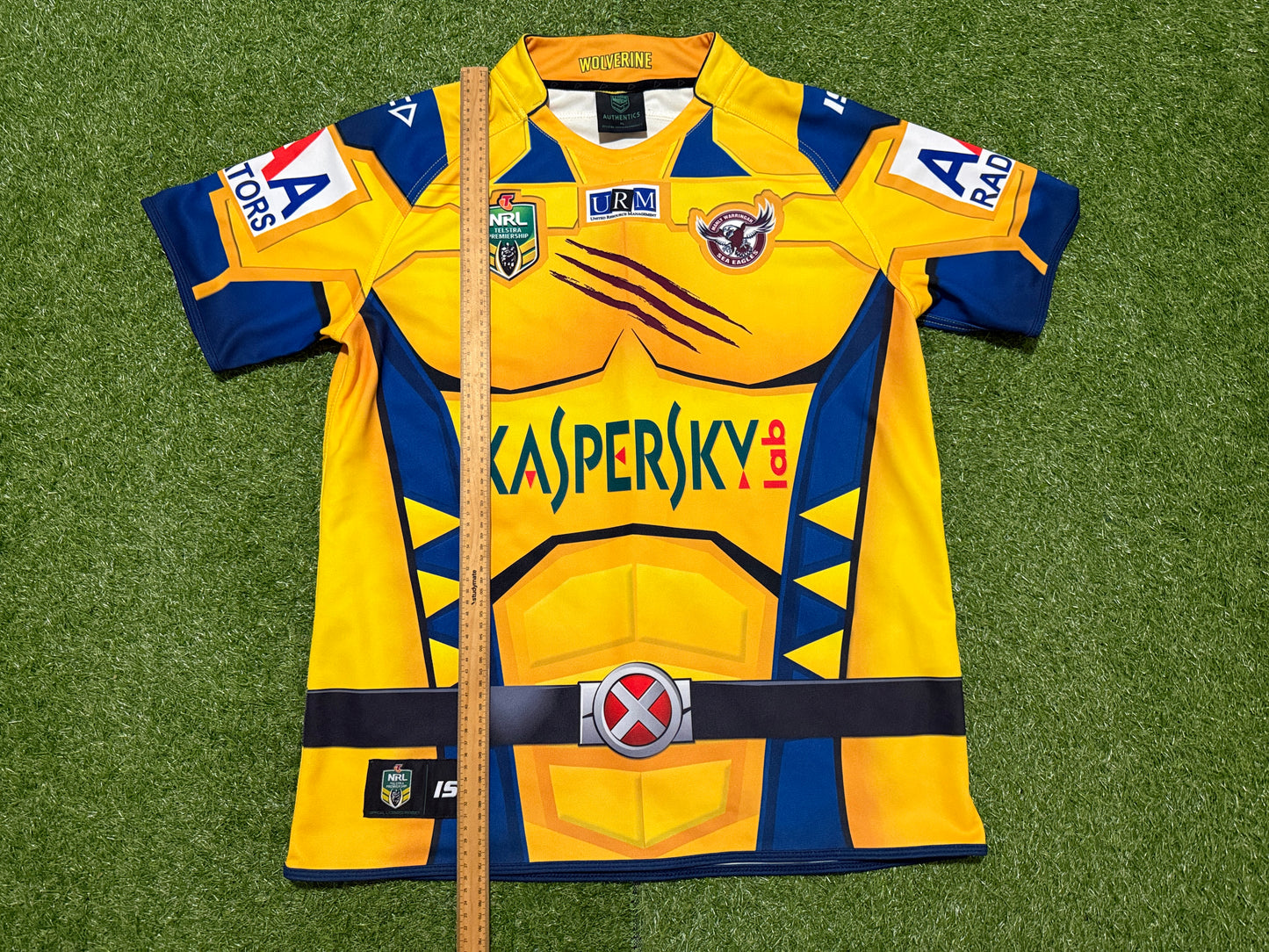 2014 Manly SeaEagles Wolverine Marvel Jersey (XL)