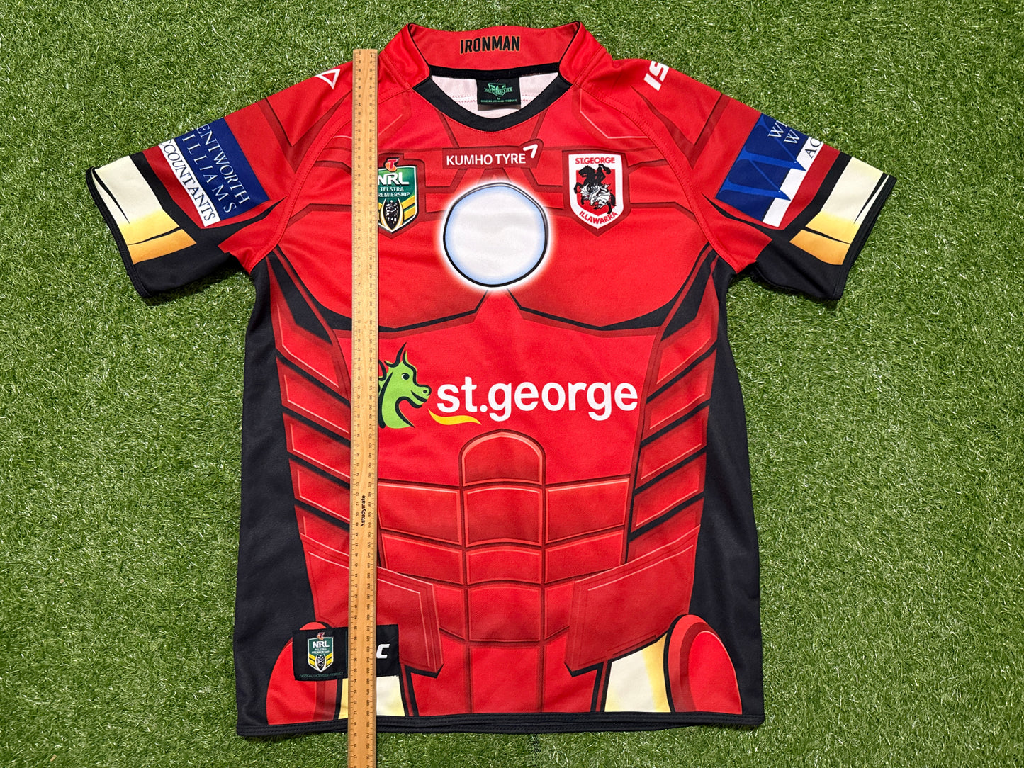 2014 St George Illawarra Ironman Marvel Jersey (L)