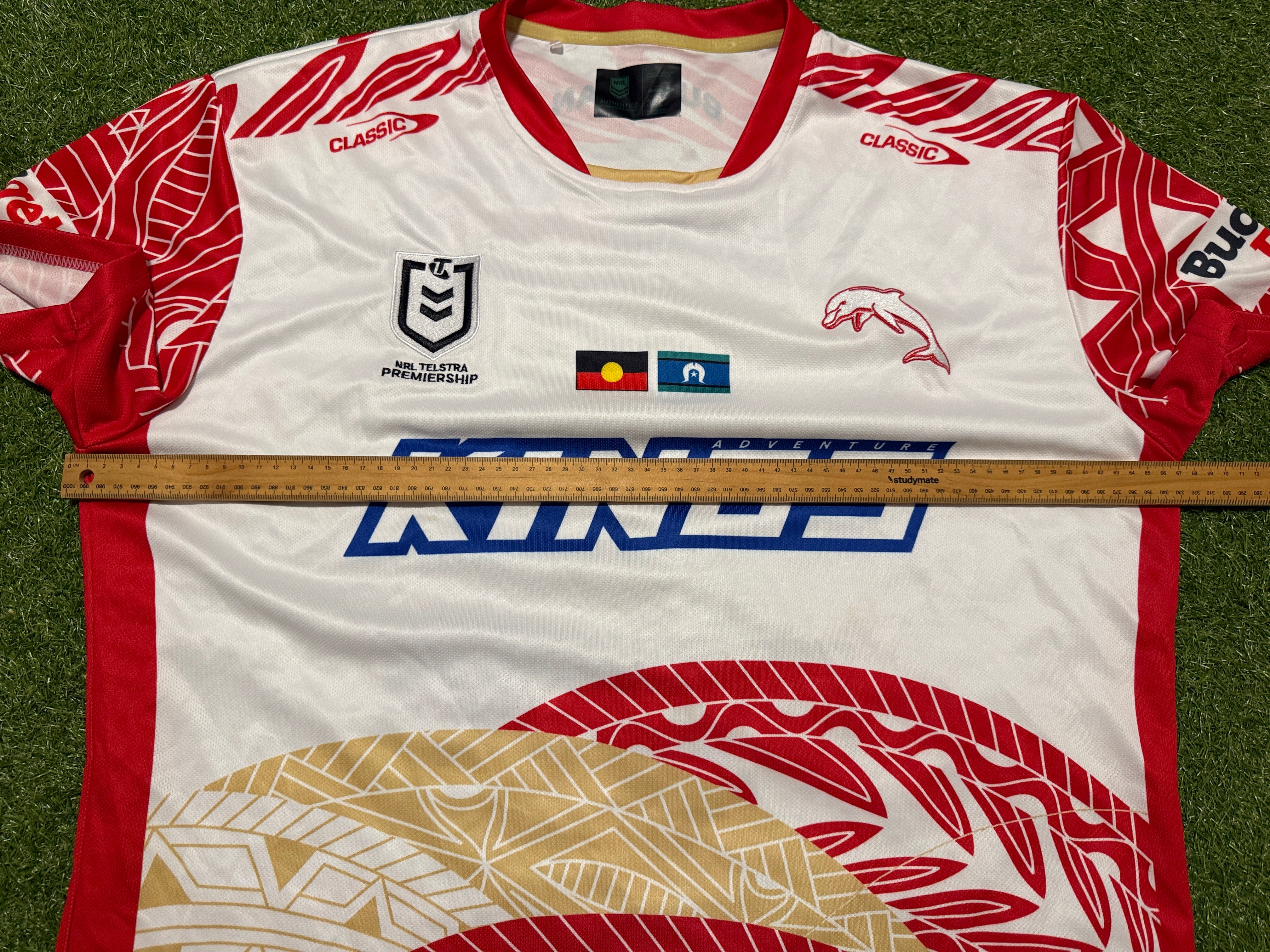 2024 Dolphins Indigenous Jersey (3XL) – Retro Rugba Leeg