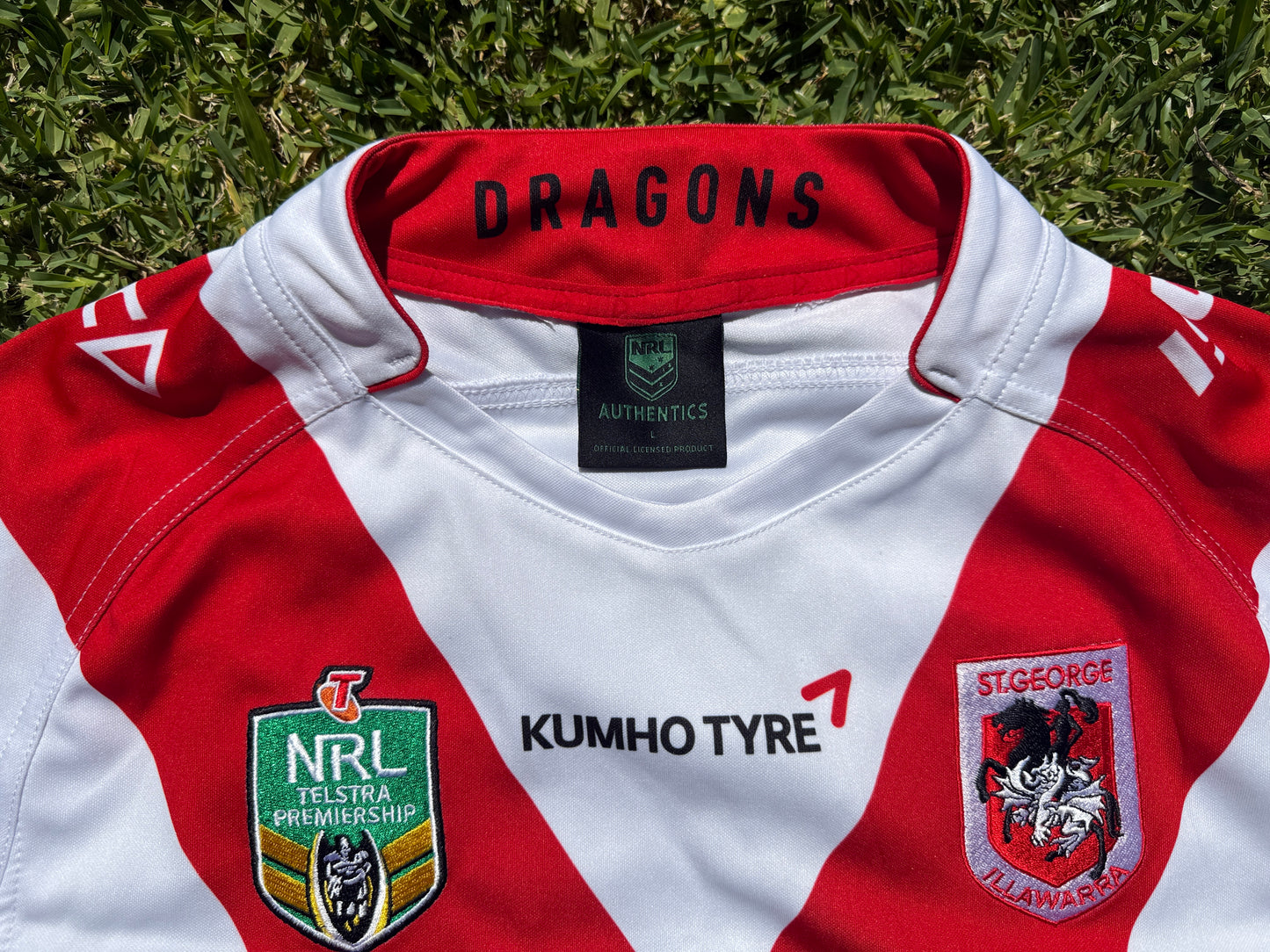 2015 St George Illawarra Dragons Home Jersey (XL)