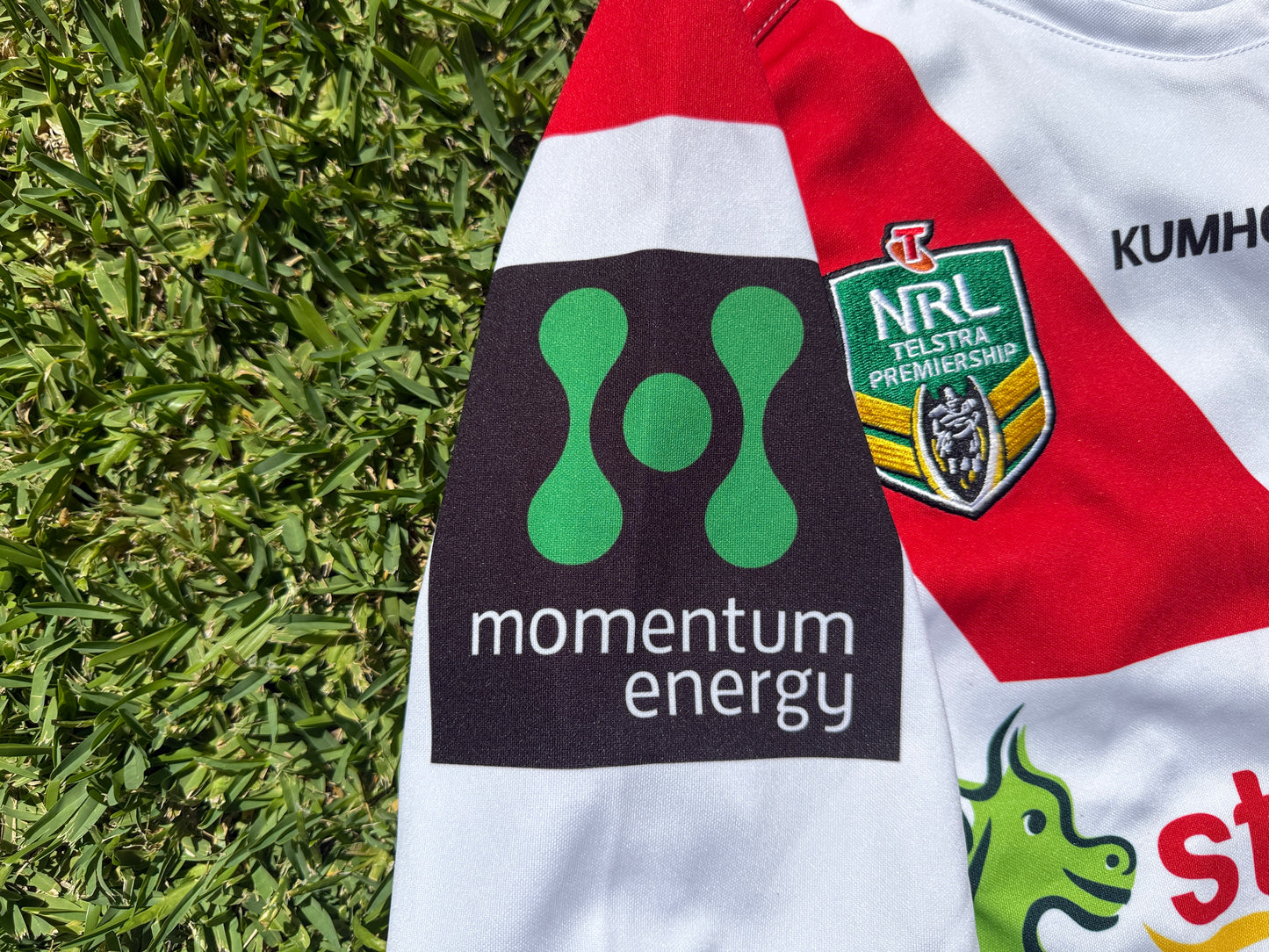 2015 St George Illawarra Dragons Home Jersey (XL)