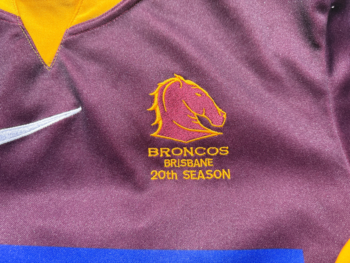 2007 Brisbane Broncos Home Jersey (XL)