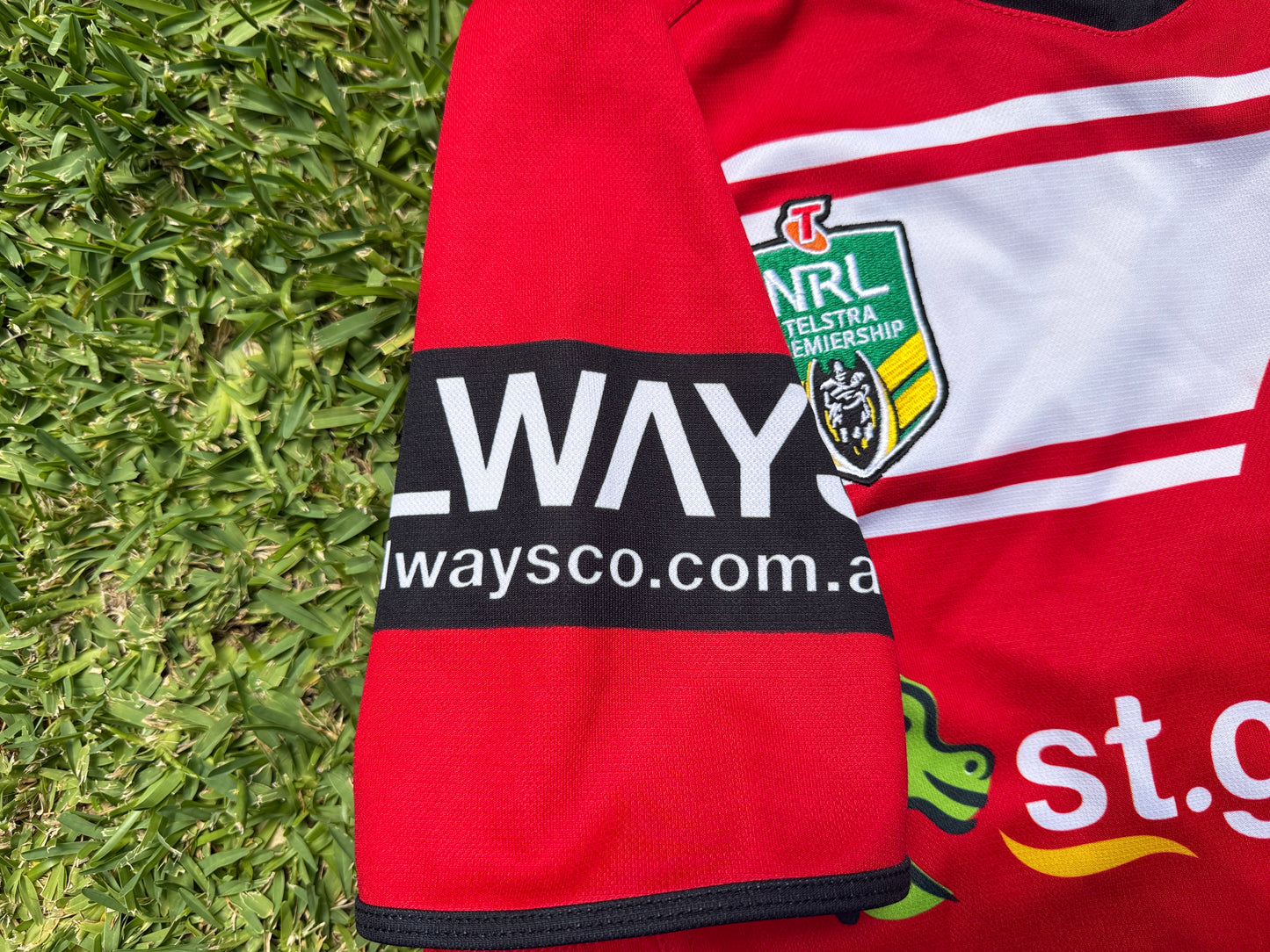 2014 St George Illawarra Dragons Away Jersey (S)