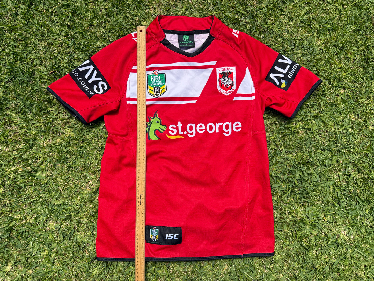 2014 St George Illawarra Dragons Away Jersey (S)