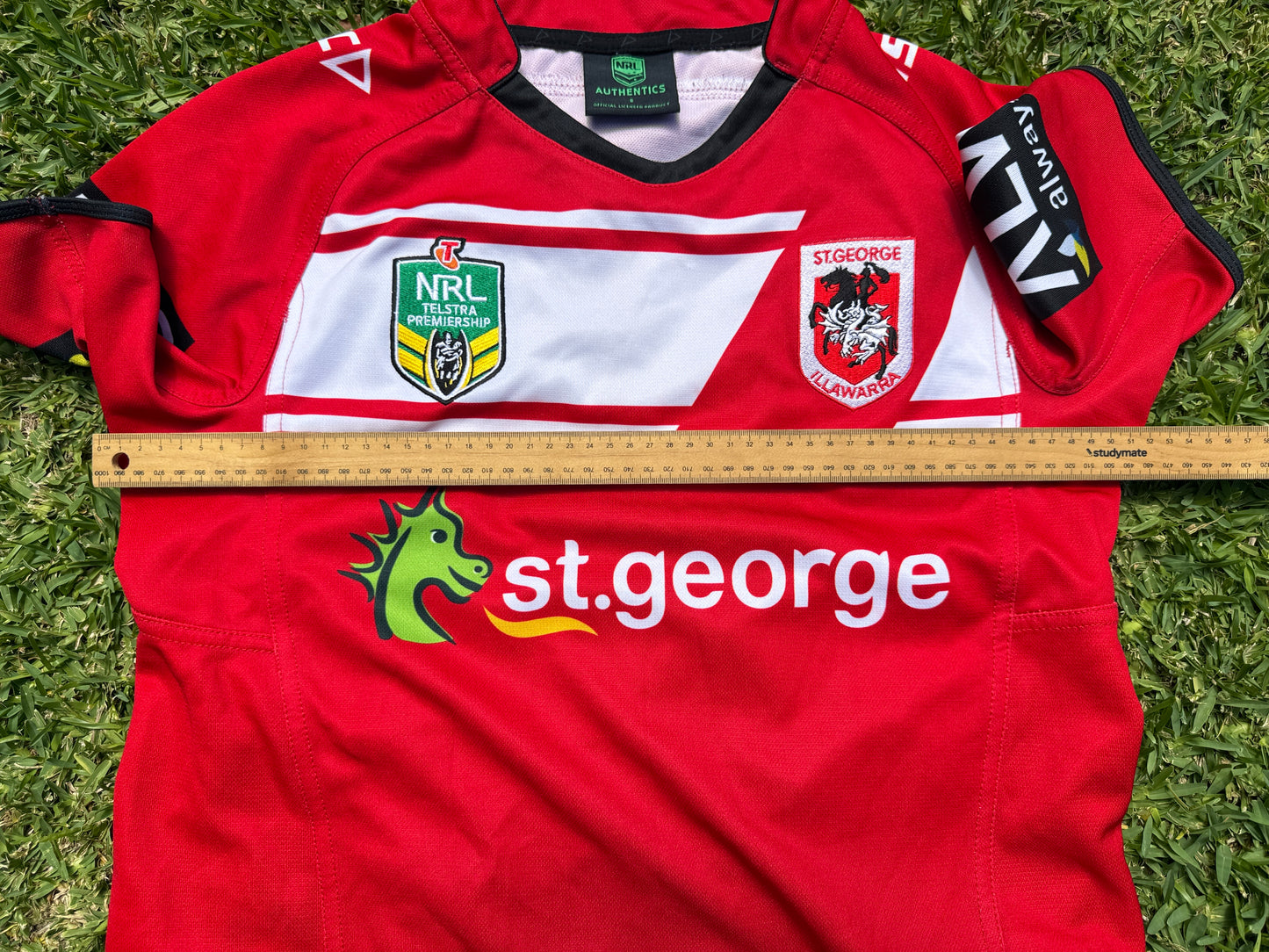 2014 St George Illawarra Dragons Away Jersey (S)