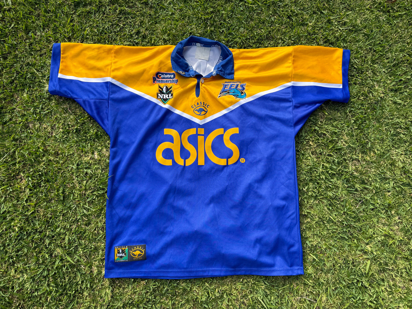 2001 Parramatta Eels Away Jersey (3XL)