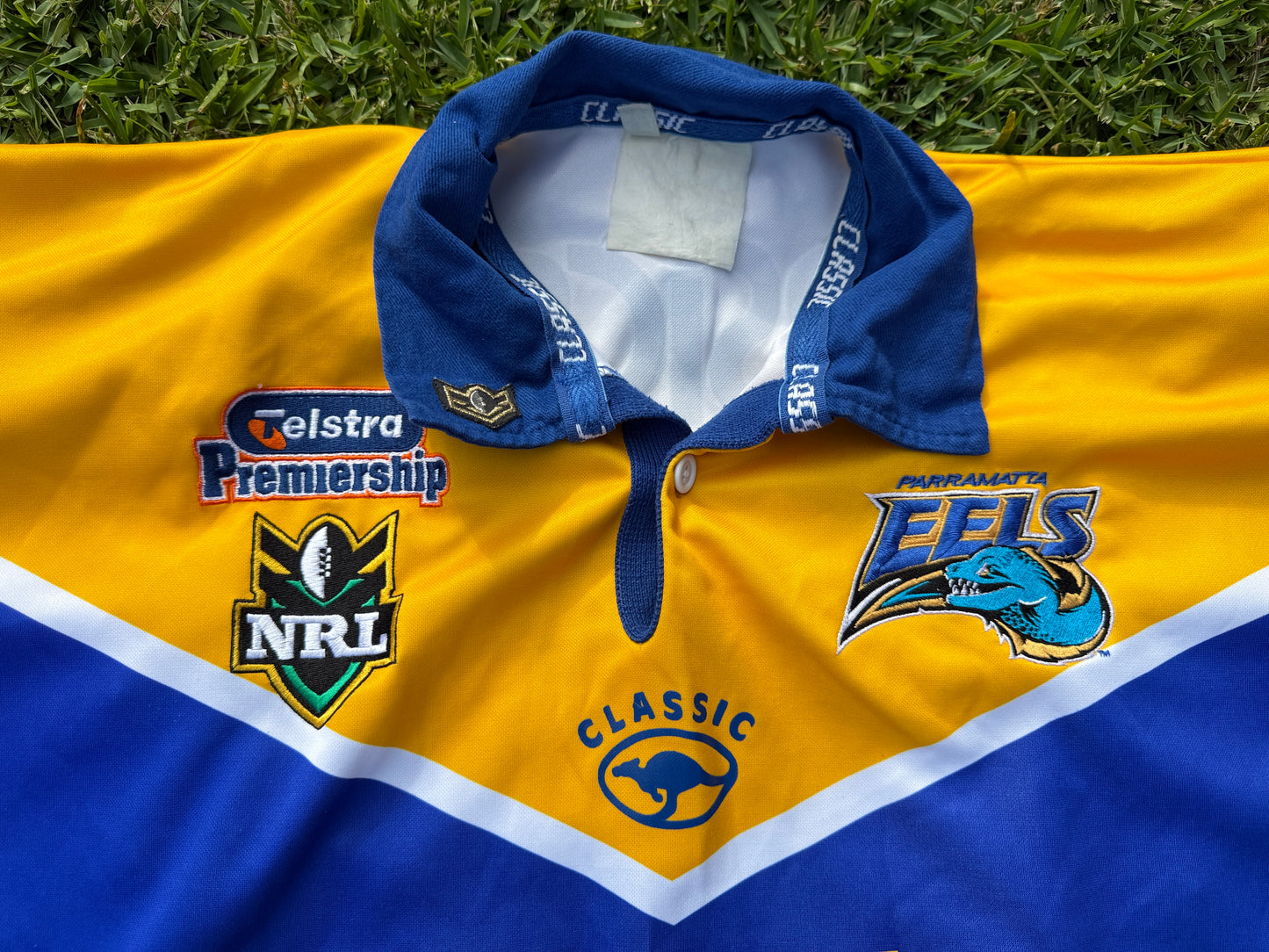 2001 Parramatta Eels Away Jersey (3XL)
