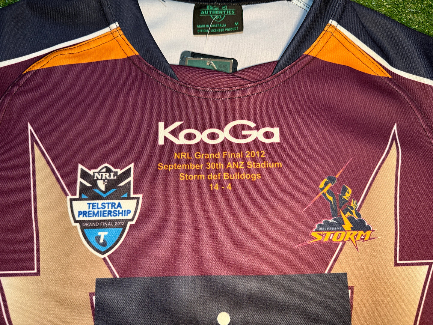 2012 Melbourne Storm Premiers Jersey BNWT (L)