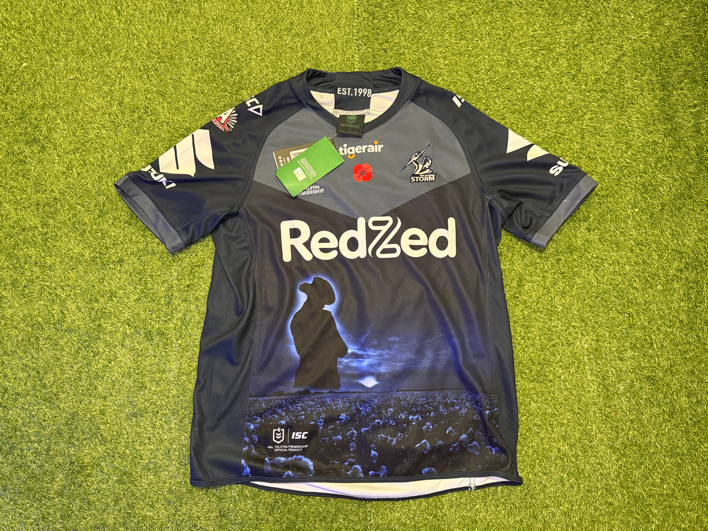 2020 Melbourne Storm ANZAC Jersey BNWT (XL)