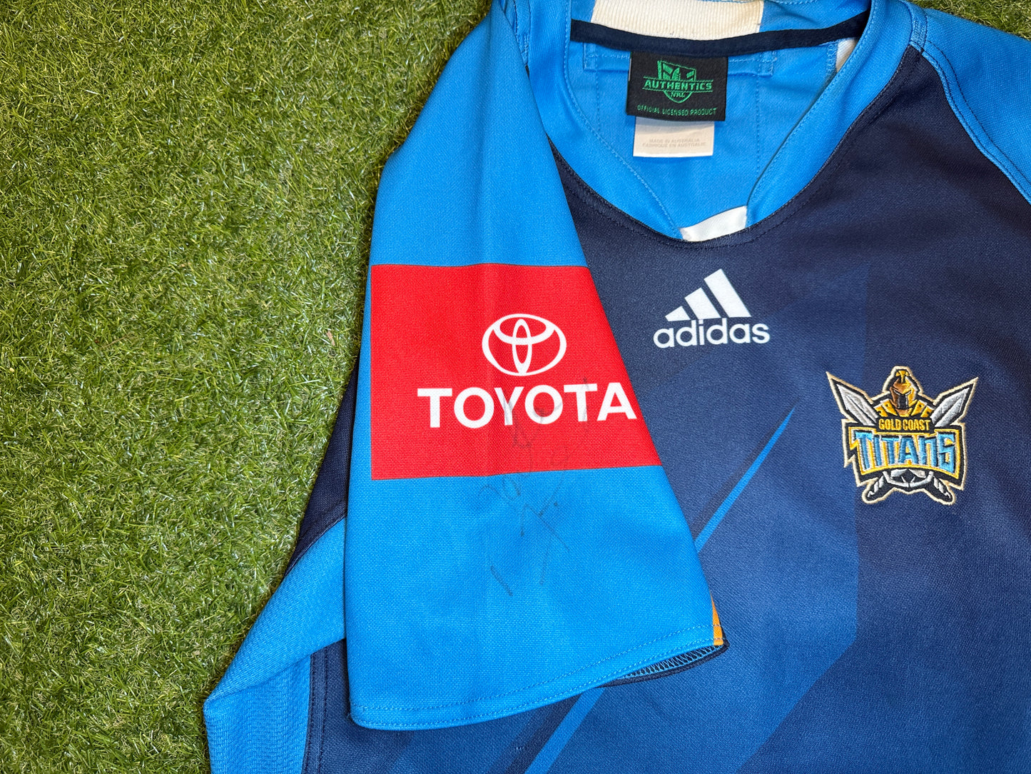 2012 Gold Coast Titans Home U20's Player Jersey (M)