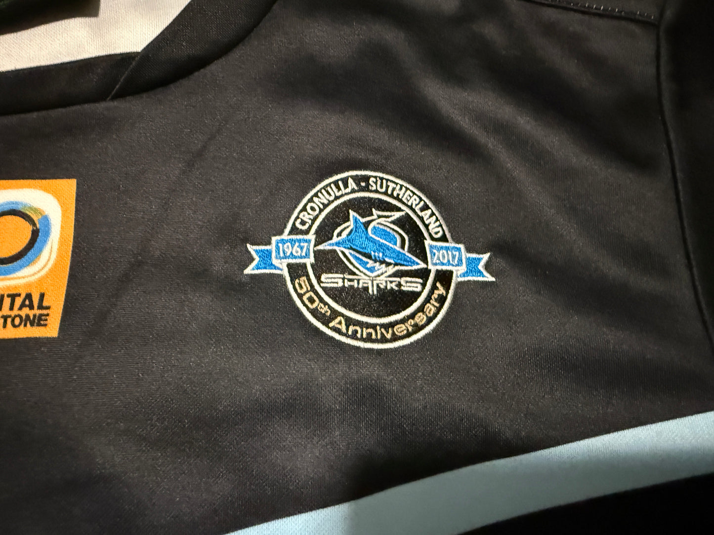 2017 Cronulla Sharks Away Jersey (XL)