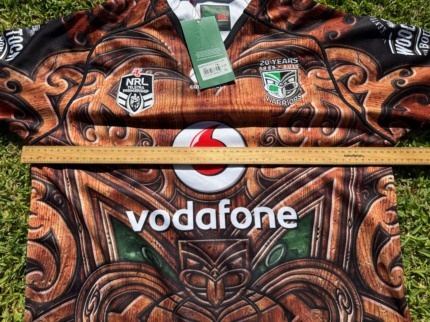 2015 NZ Warriors Heritage Jersey (L)