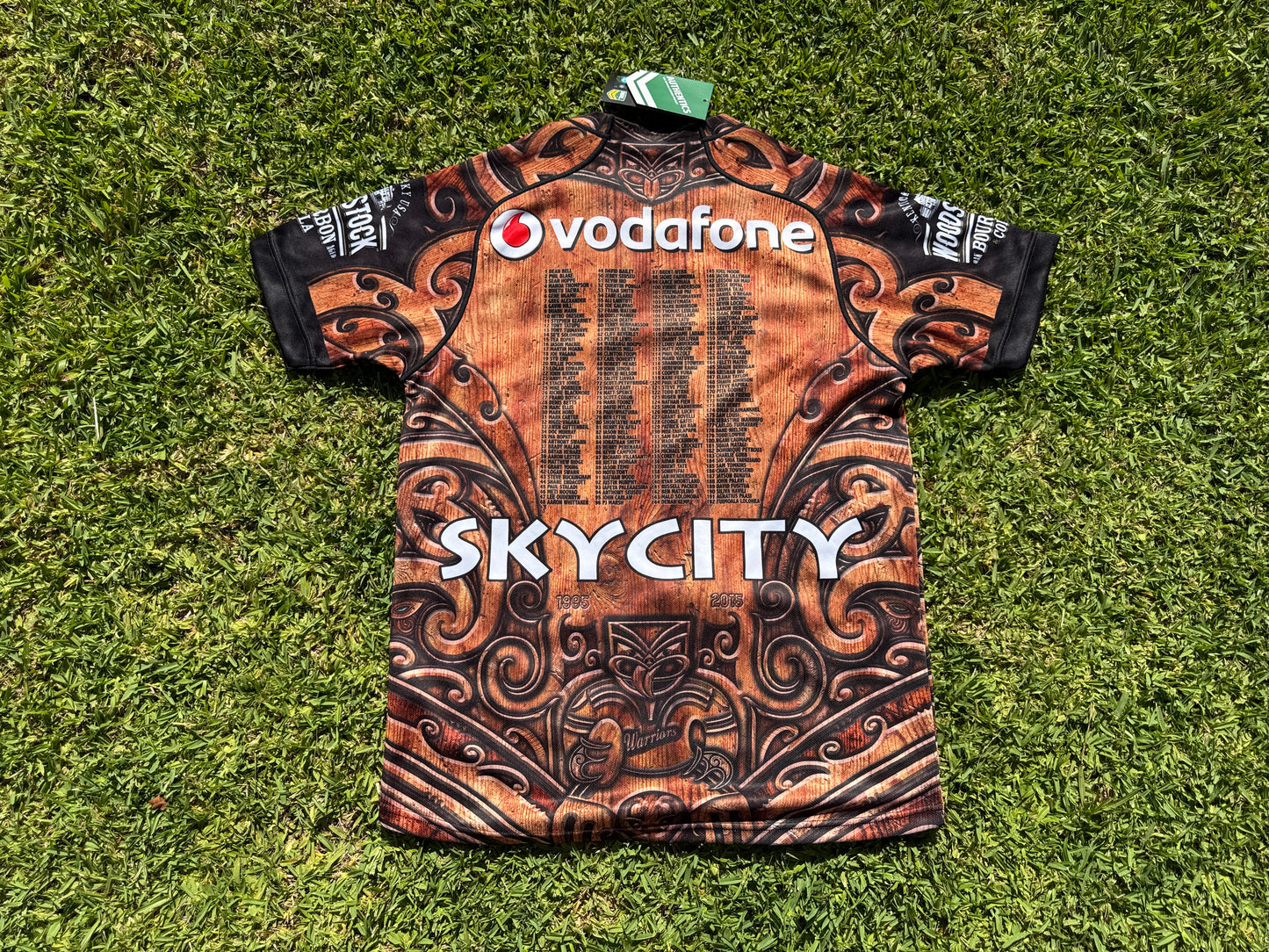 2015 NZ Warriors Heritage Jersey (L)