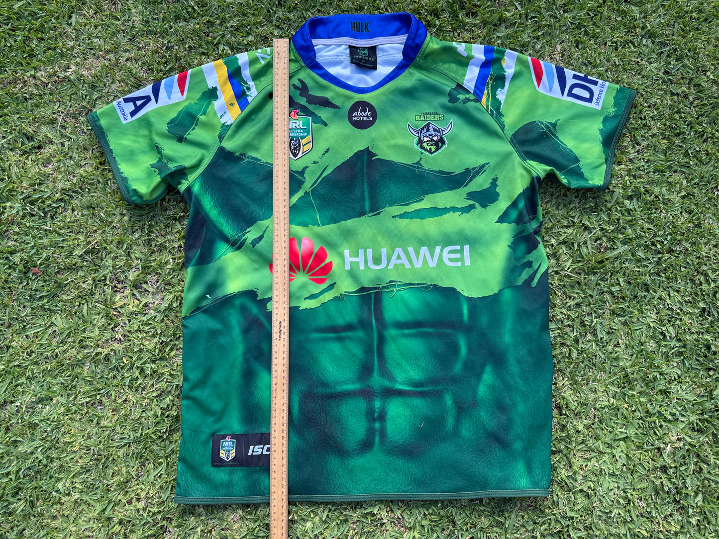 2015 Canberra Raiders Marvel Hulk Jersey (3XL)