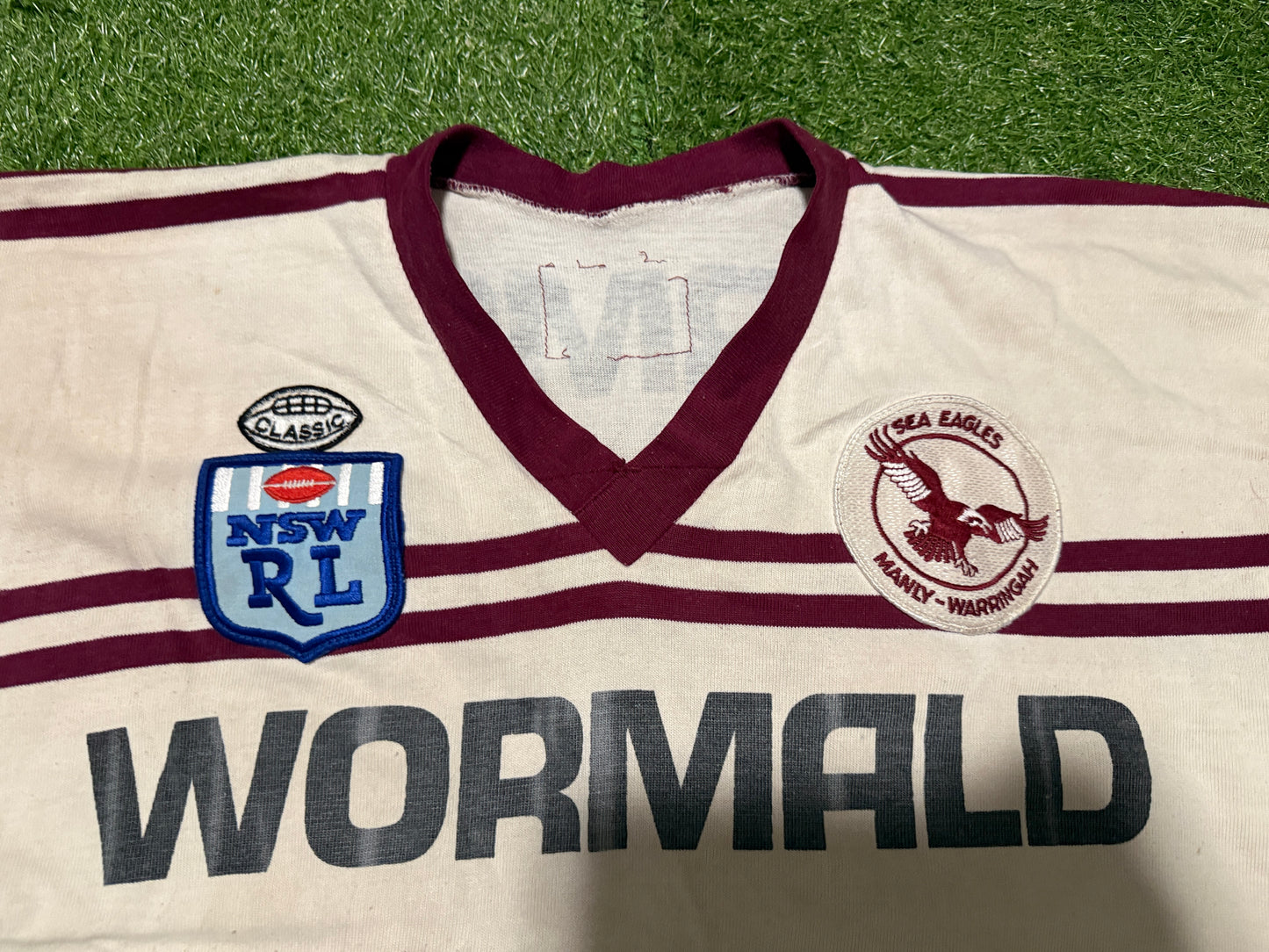 1984 Manly Warringah Sea Eagles Match Worn Home Jersey (XL)