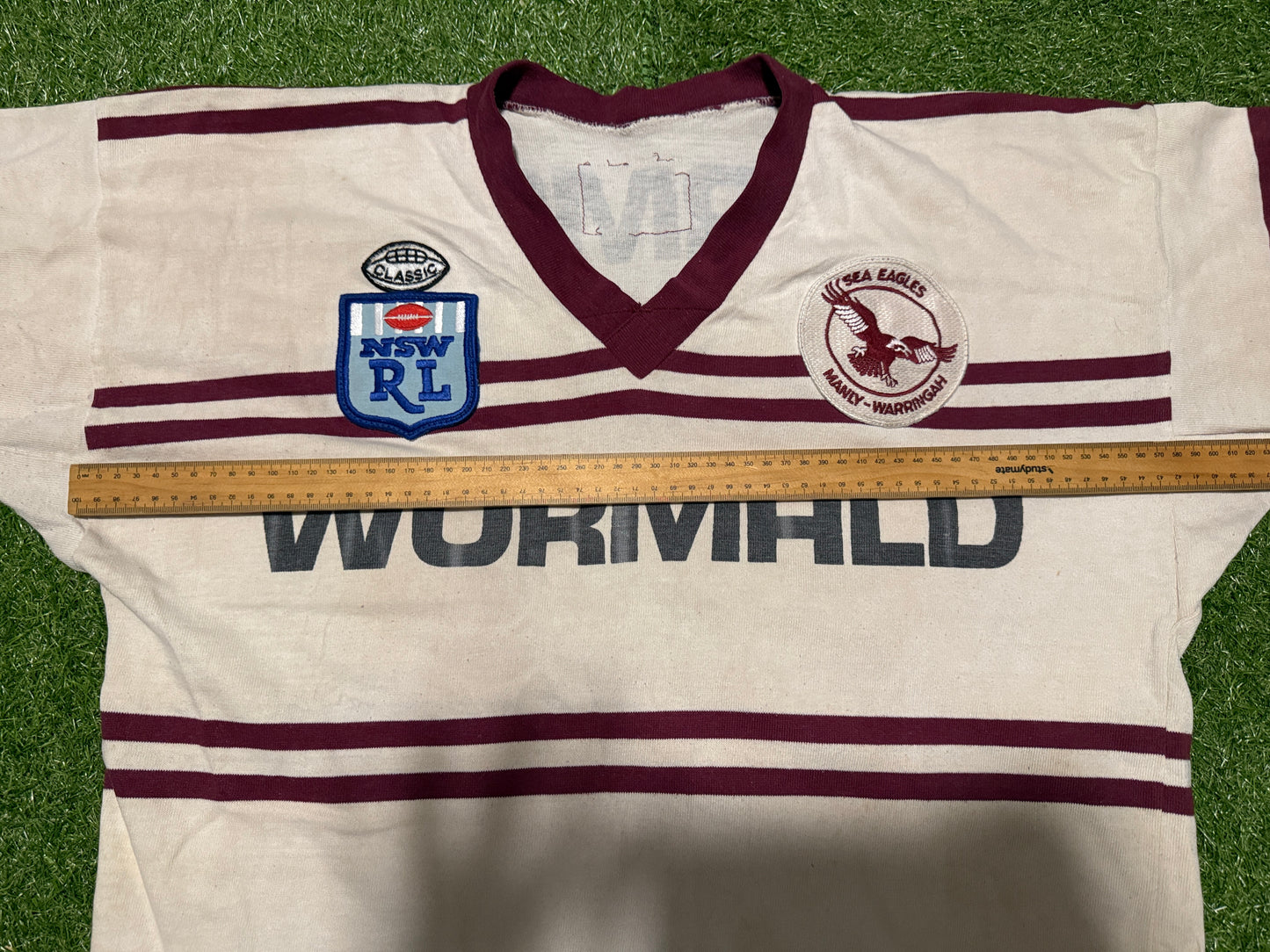 1984 Manly Warringah Sea Eagles Match Worn Home Jersey (XL)