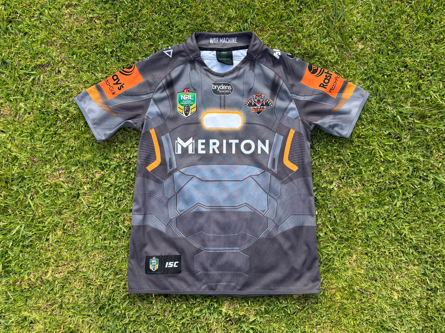 2015 Wests Tigers Marvel War Machine Jersey (L)