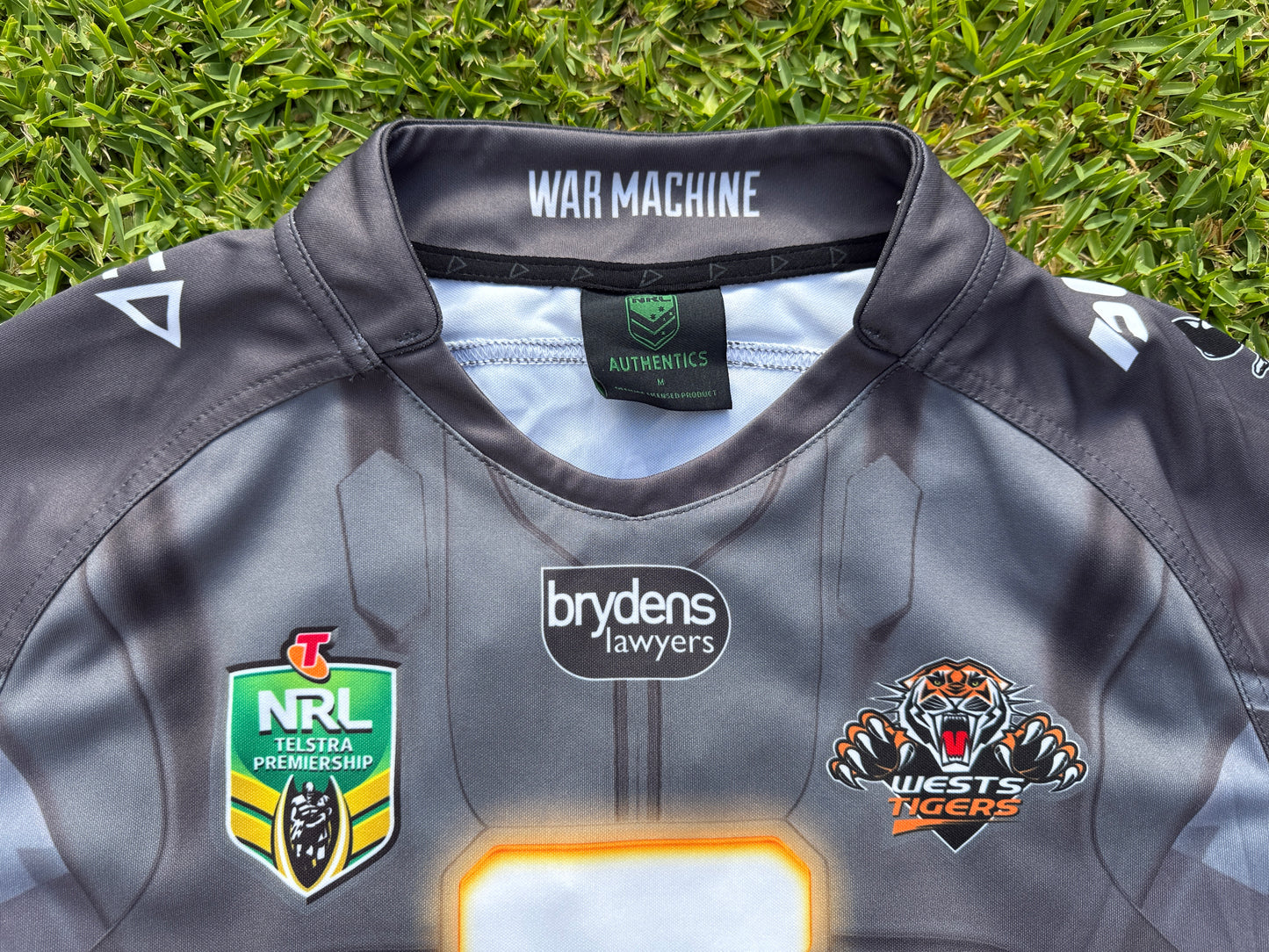 2015 Wests Tigers Marvel War Machine Jersey (L)