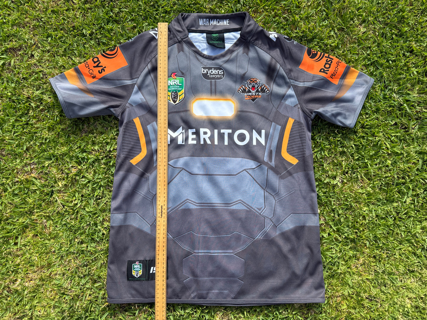 2015 Wests Tigers Marvel War Machine Jersey (L)