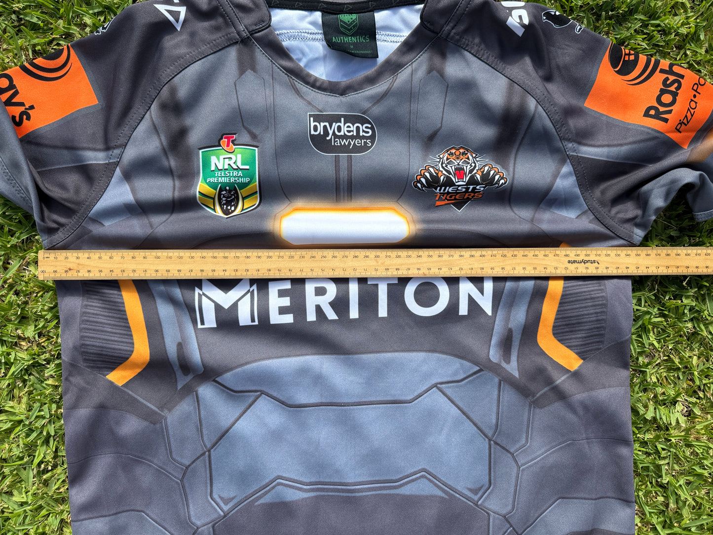 2015 Wests Tigers Marvel War Machine Jersey (L)