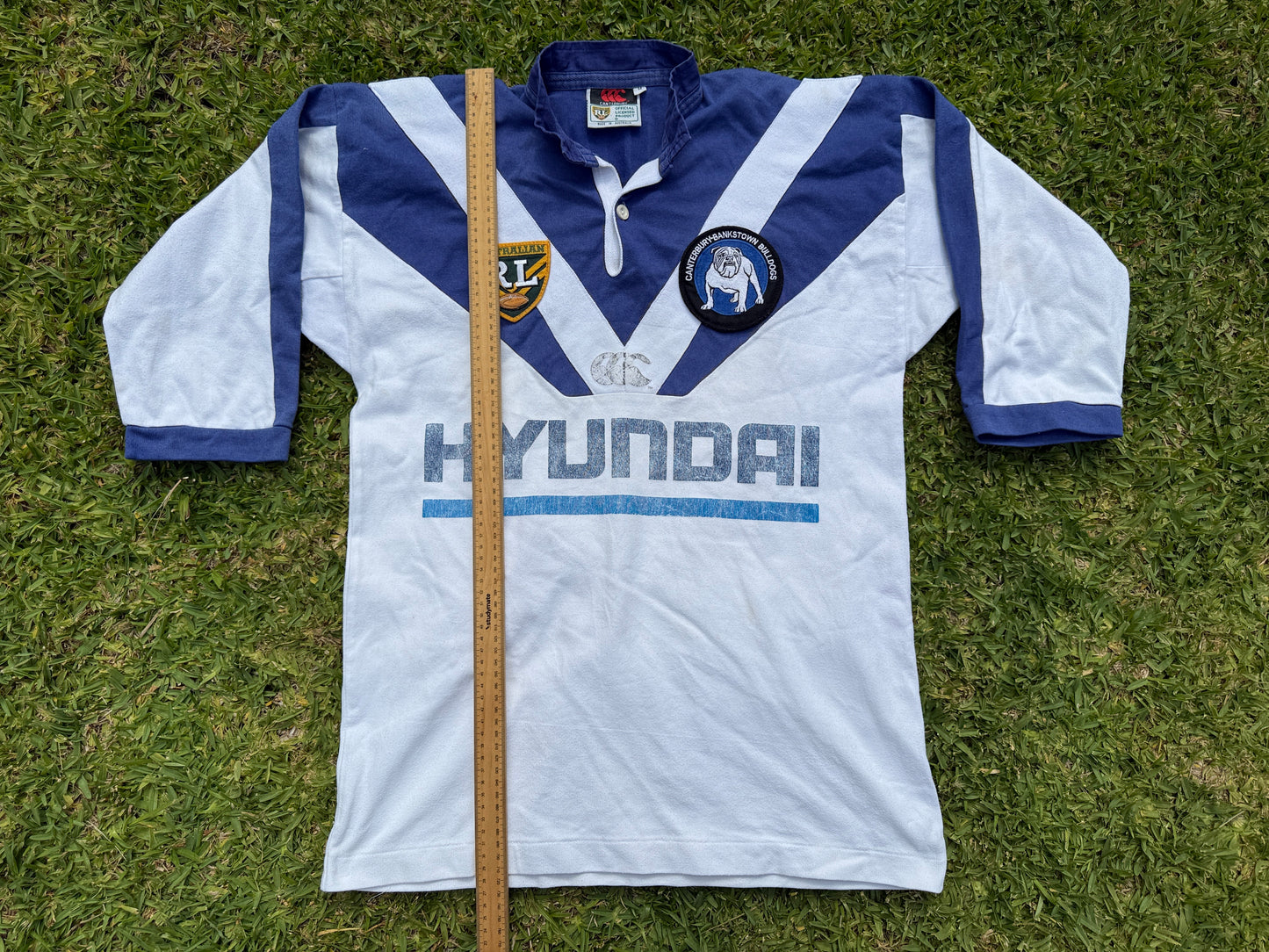 1995 Canterbury Bankstown Bulldogs Home Jersey (M)