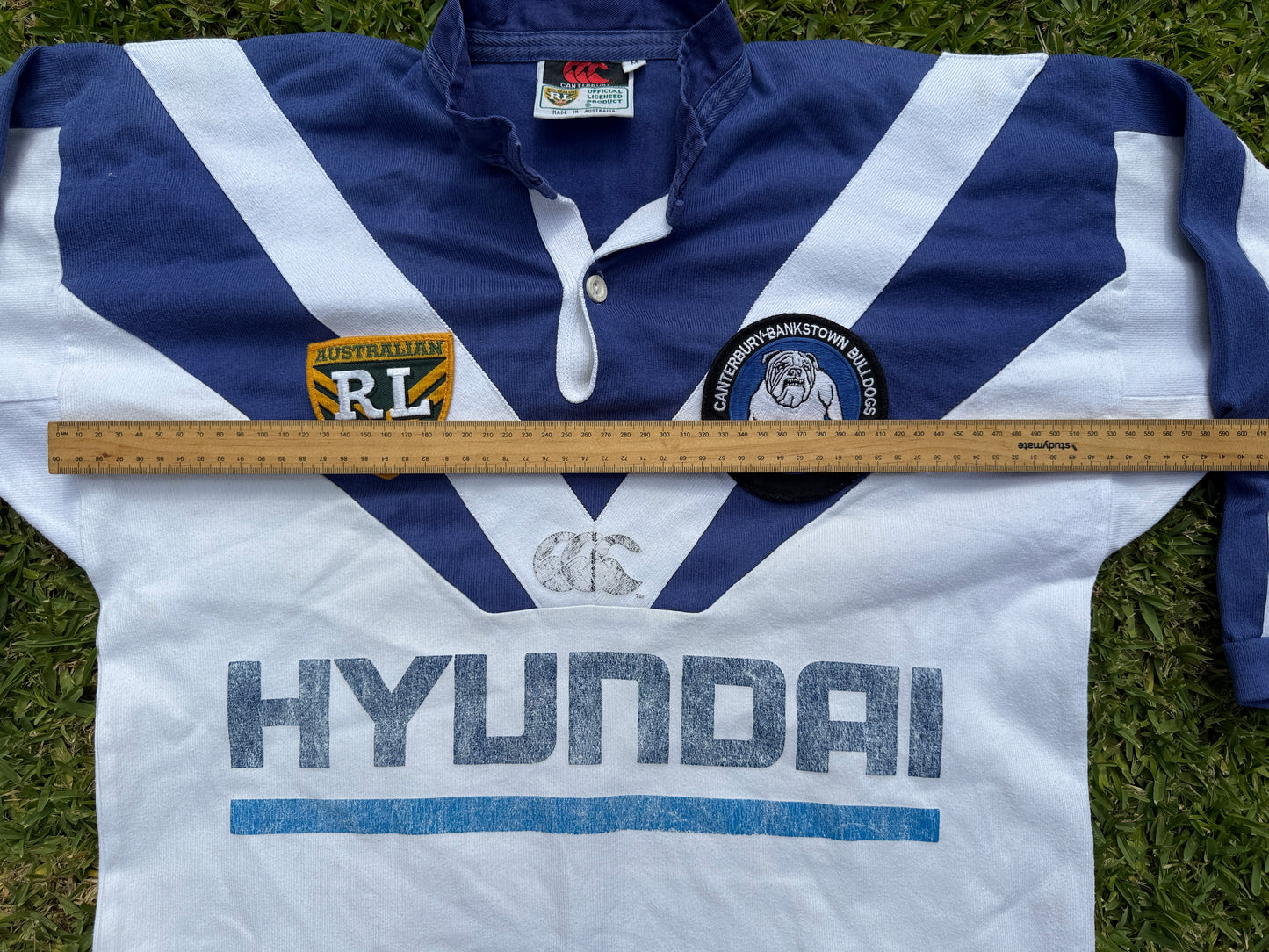 1995 Canterbury Bankstown Bulldogs Home Jersey (M)