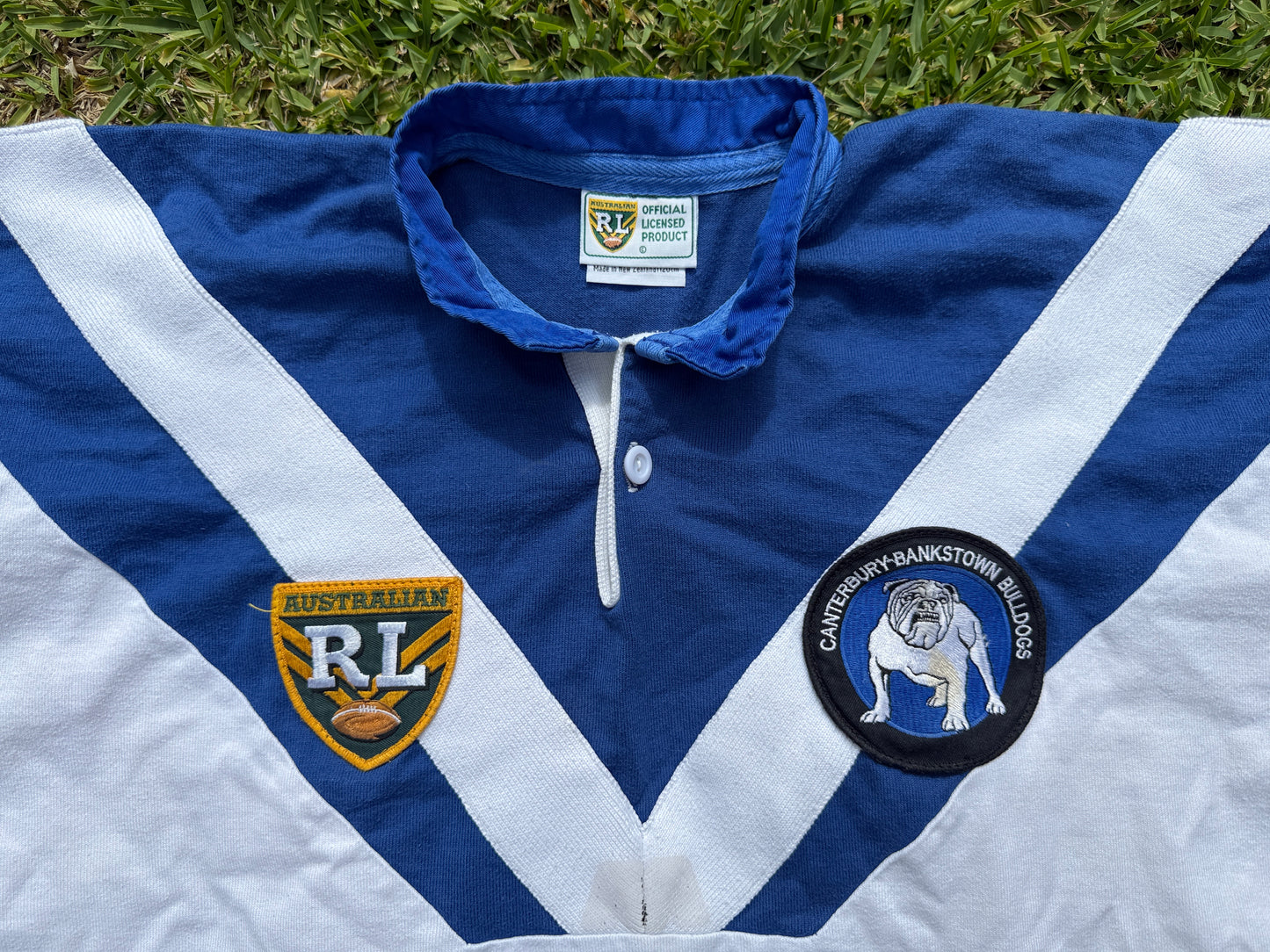 1995 Canterbury Bankstown Bulldogs Home Jersey (XL)