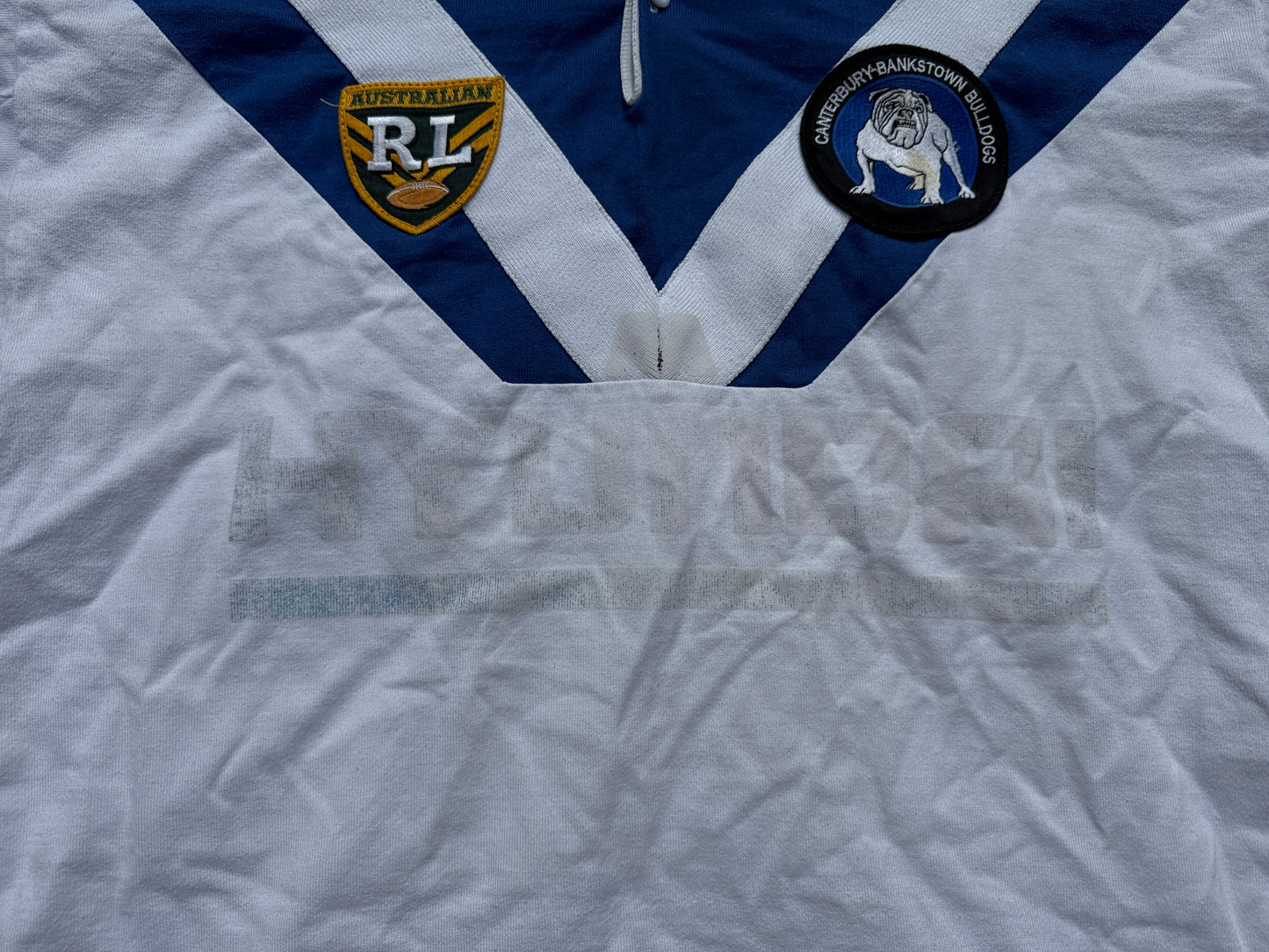 1995 Canterbury Bankstown Bulldogs Home Jersey (XL)