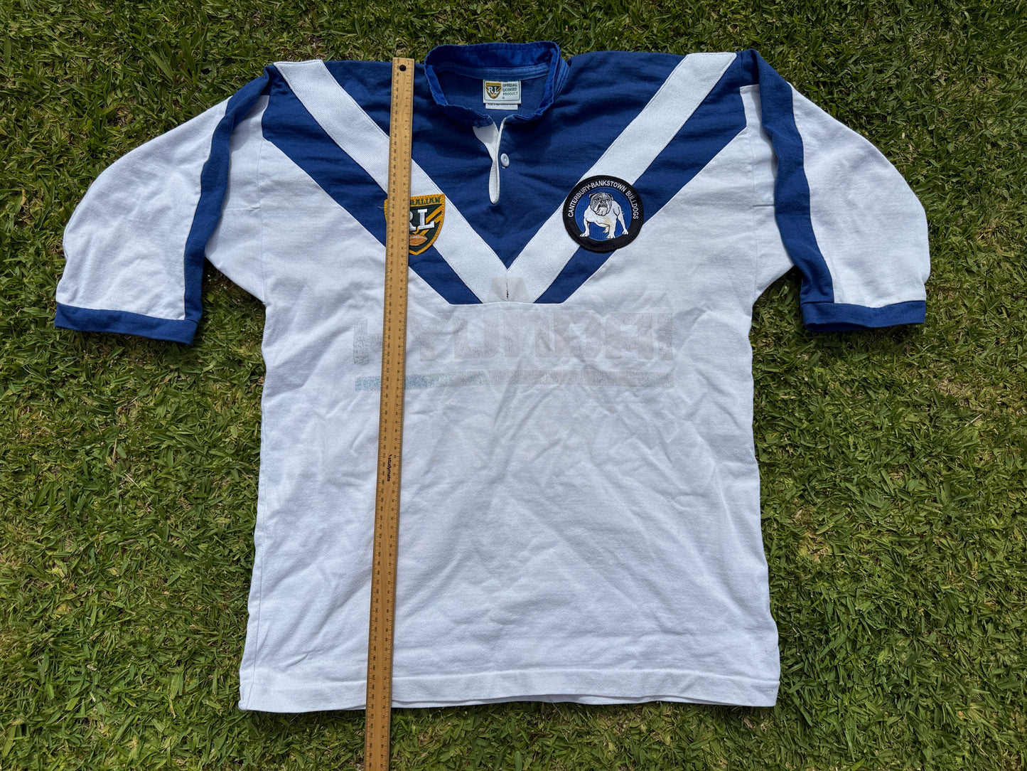 1995 Canterbury Bankstown Bulldogs Home Jersey (XL)