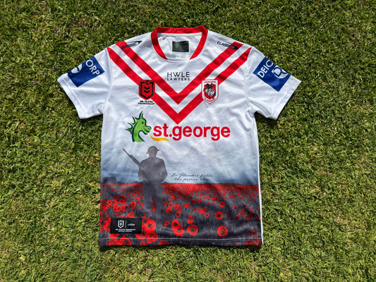 2023 St George Illawarra Dragons Commemorative (ANZAC) Jersey (L)