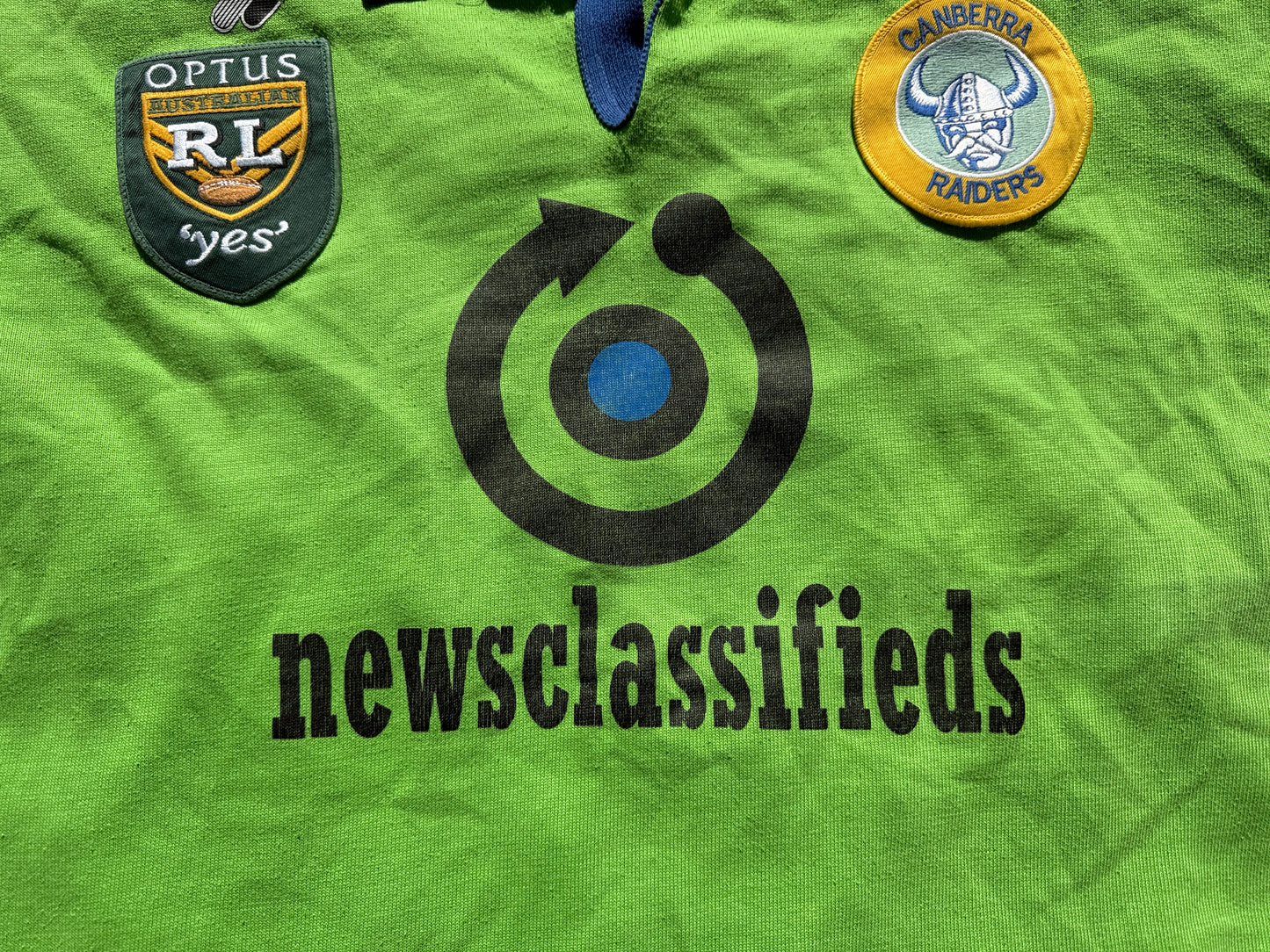 1996 Canberra Raiders Home Jersey (2XL)