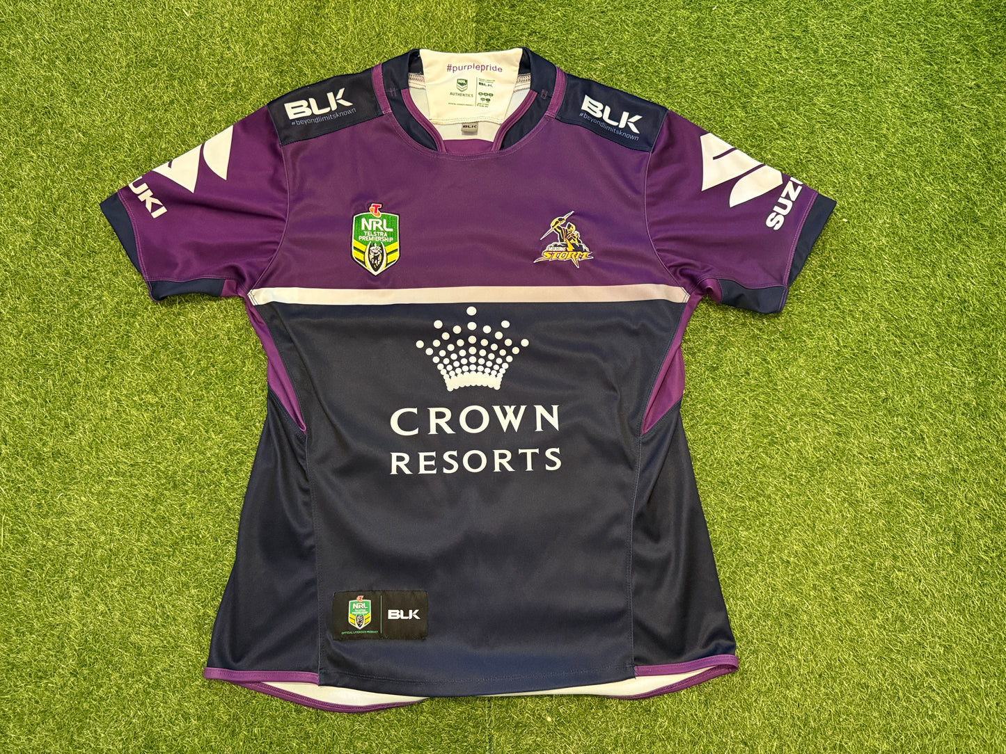 2015 Melbourne Storm Home Jersey (L)