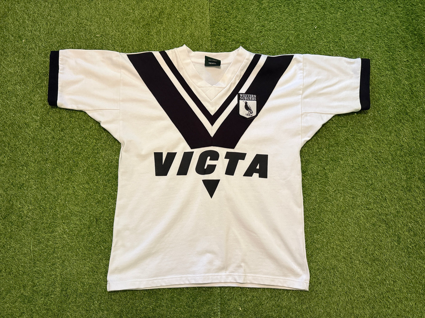1978 Wests Magpies Retro Jersey (L)