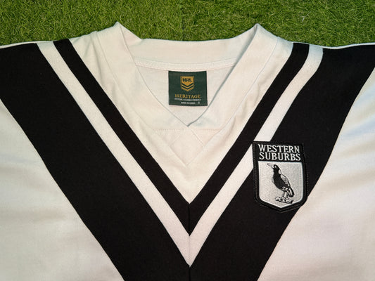 1978 Wests Magpies Retro Jersey (L)