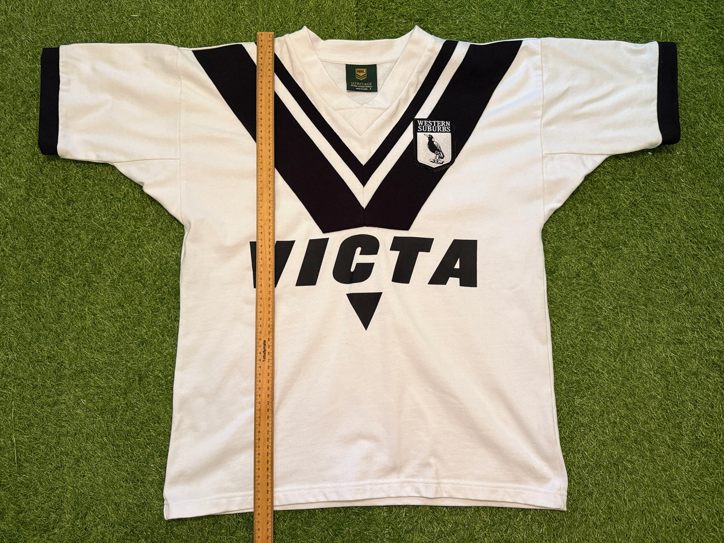 1978 Wests Magpies Retro Jersey (L)